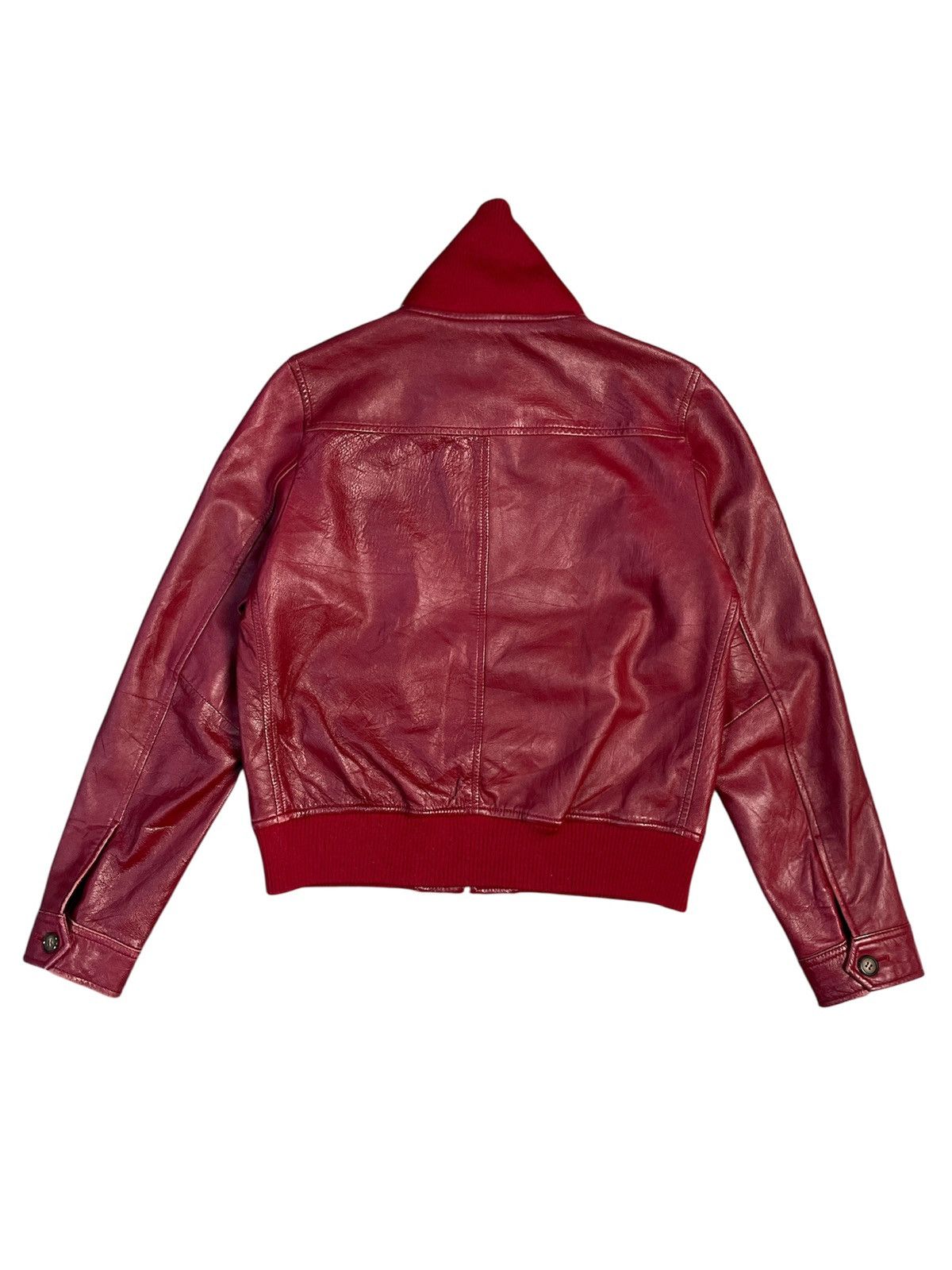 Leather Japanese Brand Rope Picnic Sheep Leather Jacket Size US S / EU 44-46 / 1 - 2 Thumbnail
