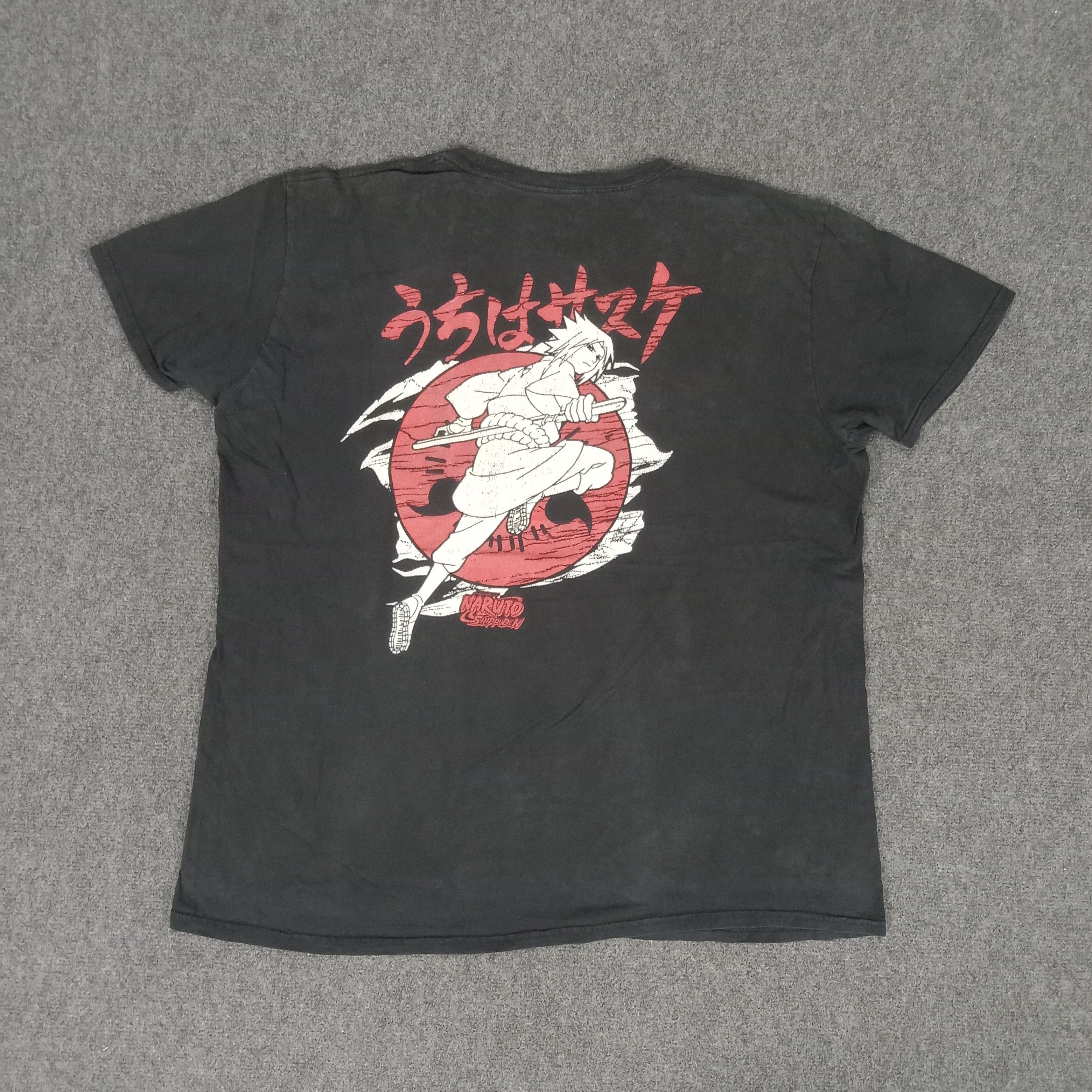 Anime × Japanese Brand × Vintage Sasuke Character Naruto Japanese Anime Tshirt Size US XXL / EU 58 / 5 - 1 Thumbnail