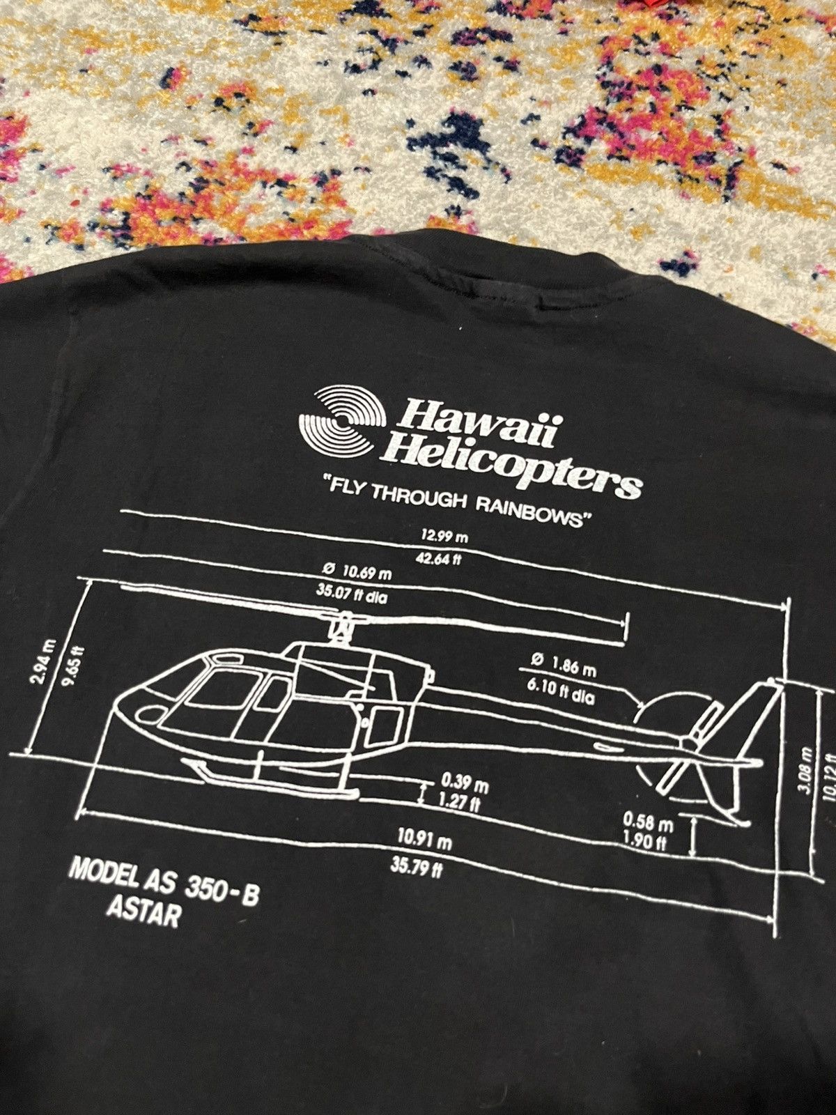 Vintage Vintage Helicopter shirt Large Size US L / EU 52-54 / 3 - 1 Thumbnail