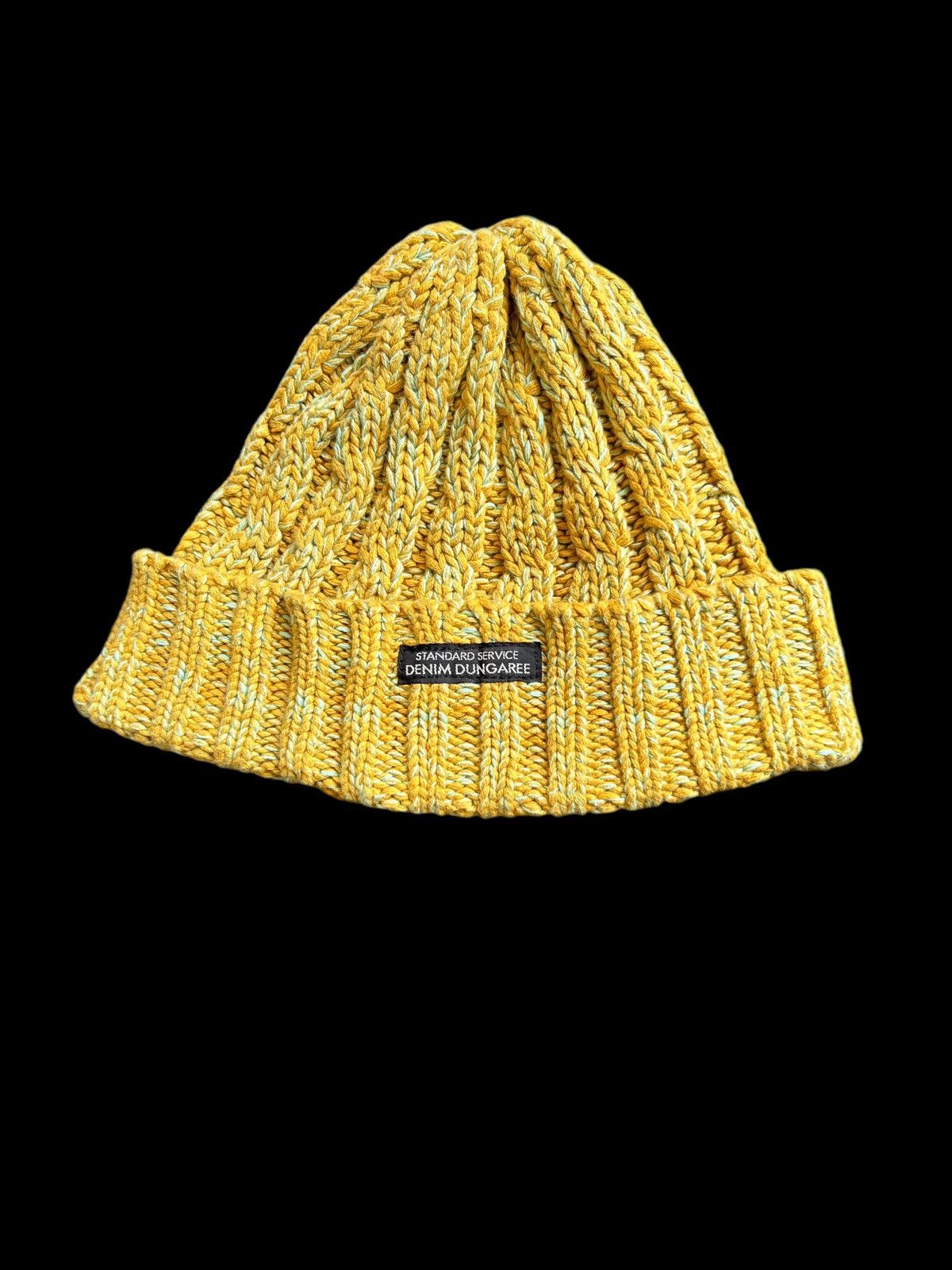 Japanese Brand × Kapital × Vintage DENIM DUNGAREE VINTAGE KNIITT BEANIE HATS MADE IN JAPAN Size ONE SIZE - 4 Thumbnail