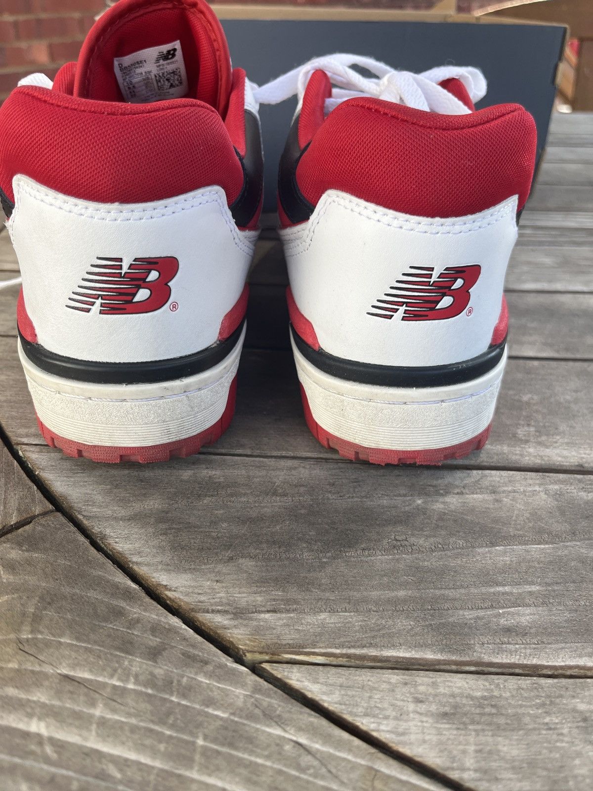 New Balance New Balance 550 “White Team Red” Size US 10 / EU 43 - 8 Thumbnail