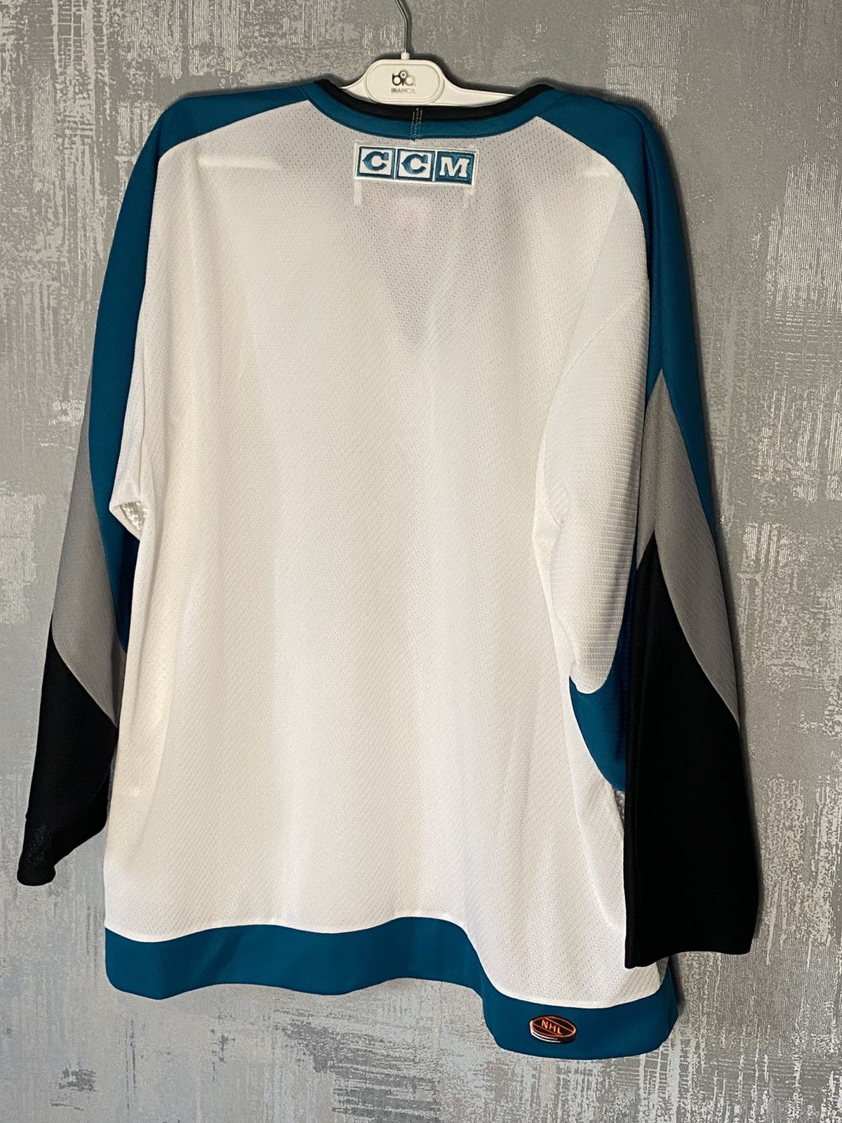 Ccm Vintage 90s CCM San Jose Sharks NHL Hockey Jersey Shirt Size US M / EU 48-50 / 2 - 8 Thumbnail