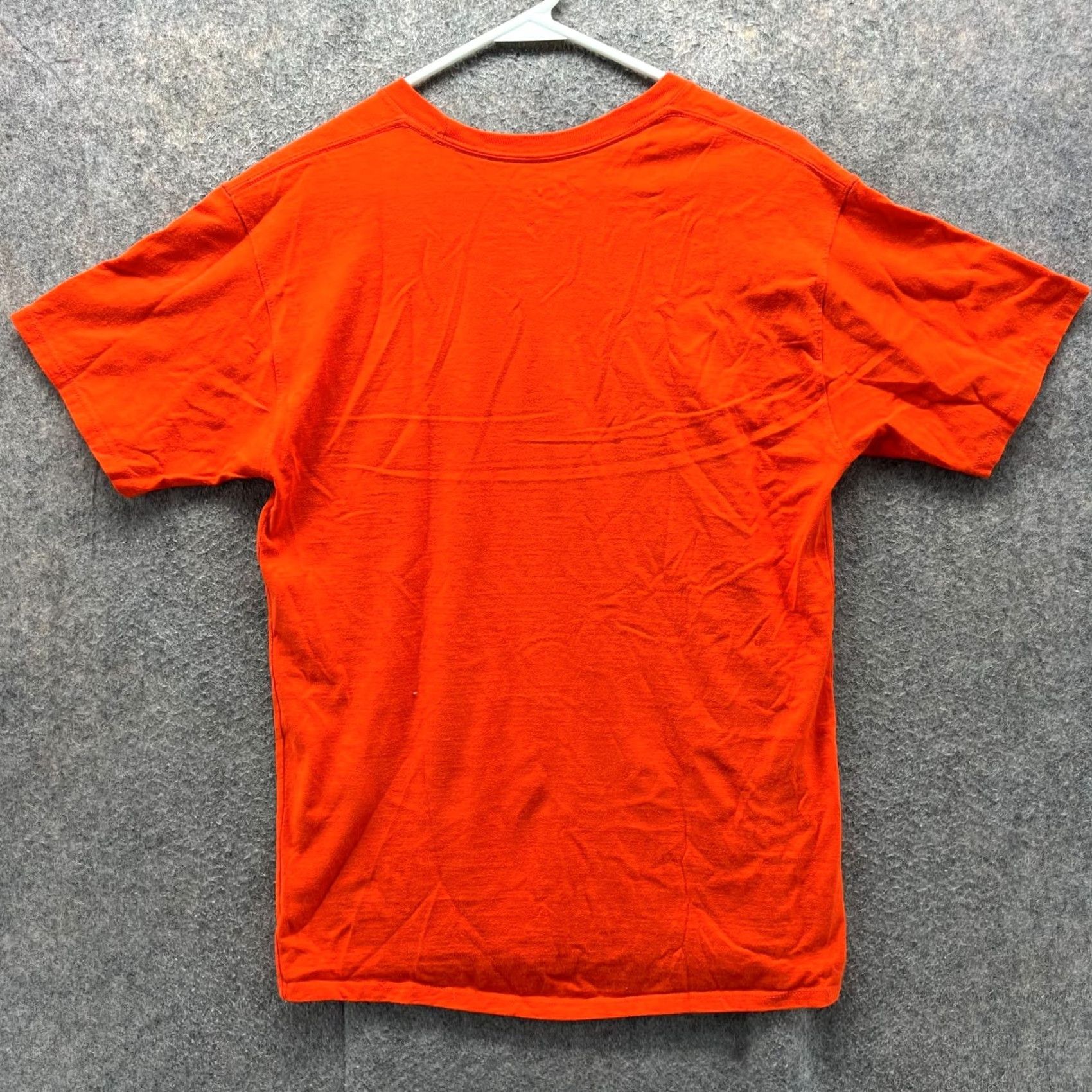 Champion Champion Shirt Mens Medium Orange Graphic Cotton Tee Crewneck Spell Out Y2K Size US M / EU 48-50 / 2 - 2 Thumbnail