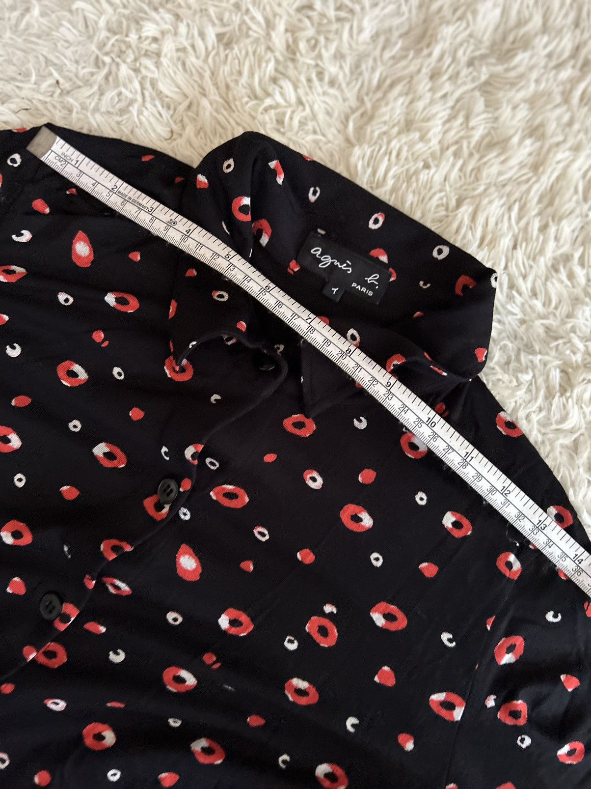 Designer × agnes b. Agnes B Floral Blouses Size M / US 6-8 / IT 42-44 - 9 Thumbnail