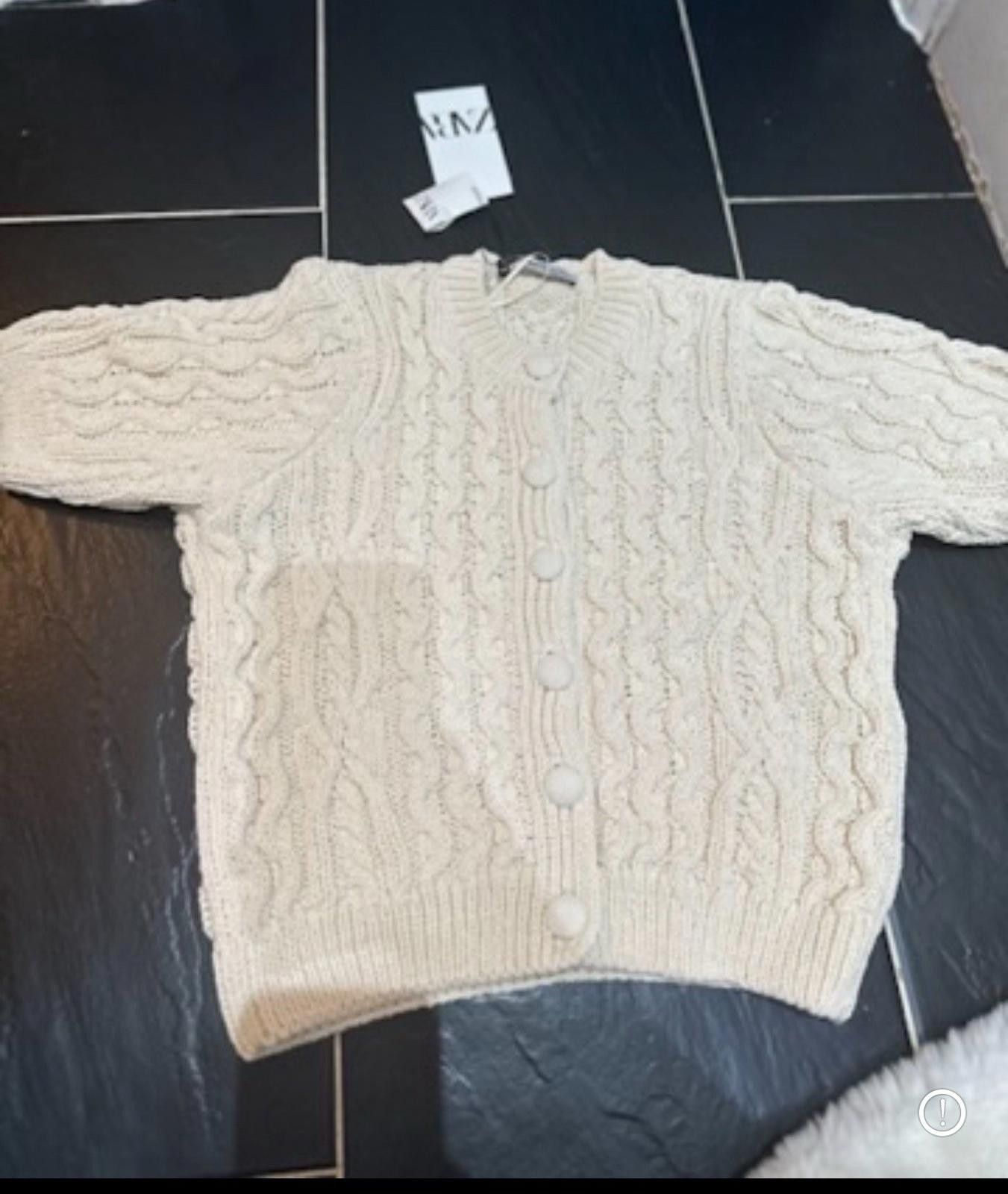 Zara ZARA Woven Jumper Short Sleeve Size M / US 6-8 / IT 42-44 - 1 Thumbnail