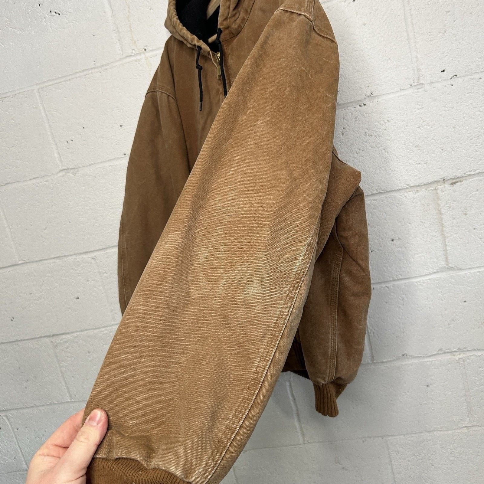 Carhartt Carhartt Hooded Quilt-Lined Active Jacket “Brown” J130-211 Size US XL / EU 56 / 4 - 9 Thumbnail