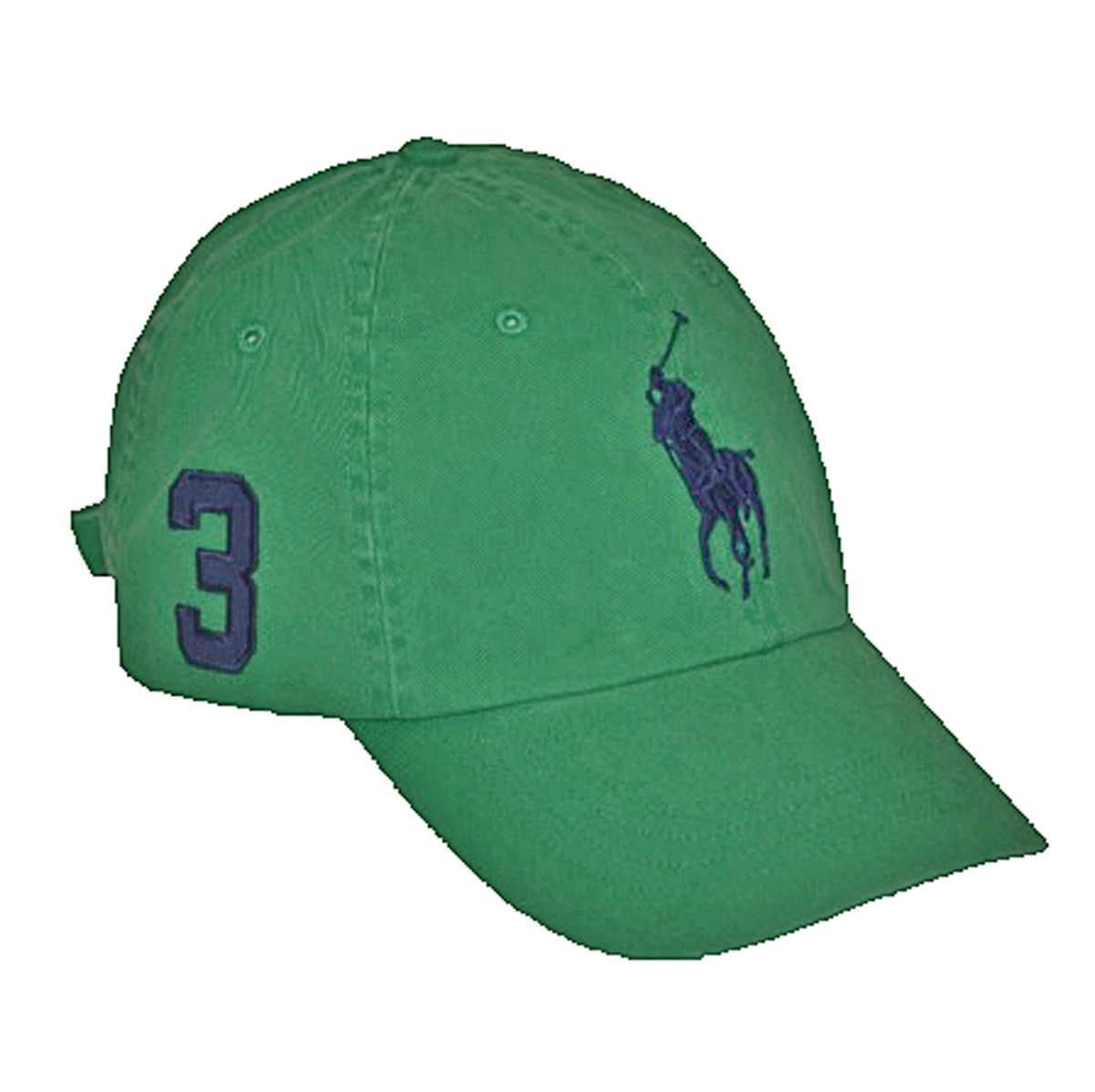 Polo Ralph Lauren NEW VINTAGE Polo Ralph Lauren Baseball Hat! Green Big Pony Size ONE SIZE - 1 Thumbnail