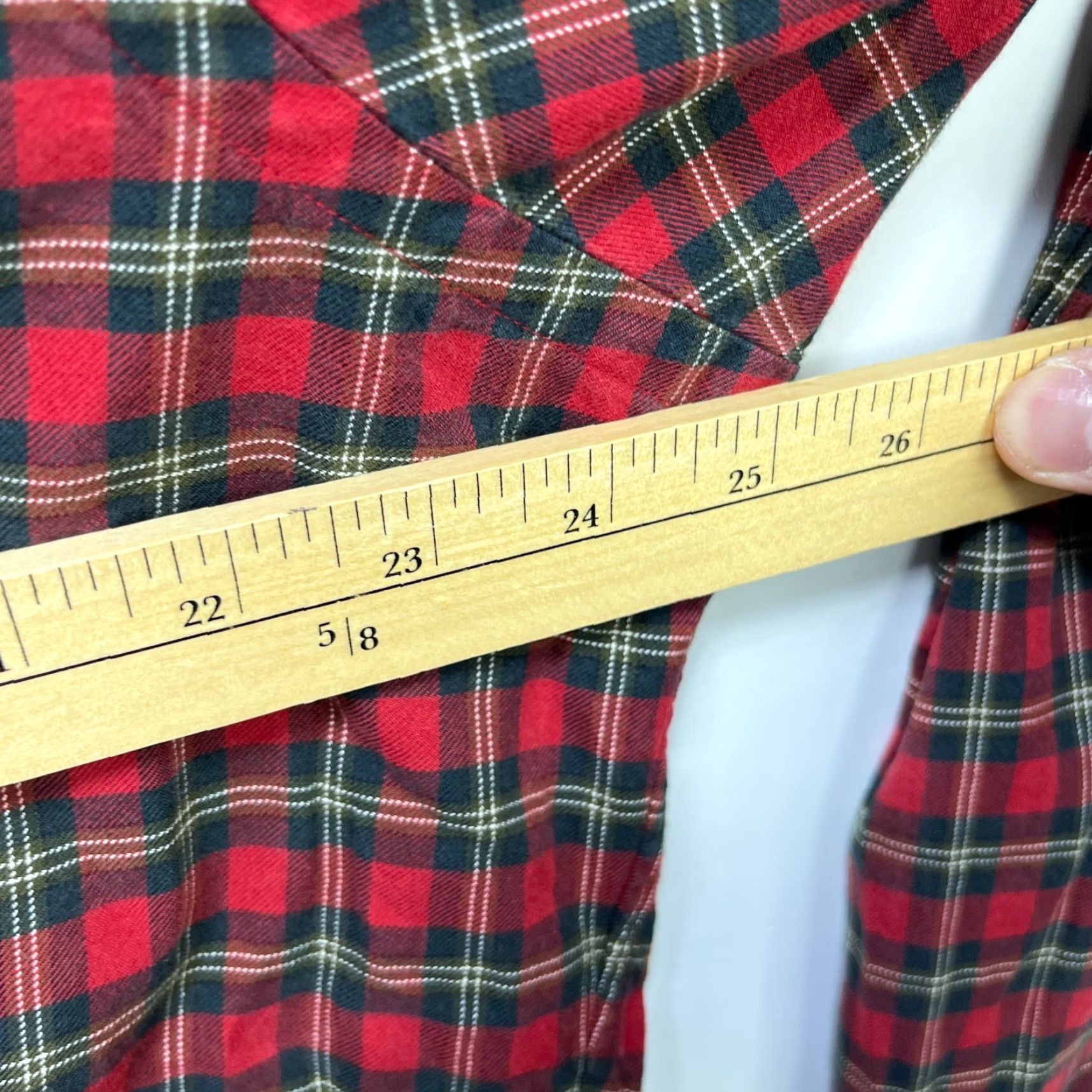 Polo Ralph Lauren Vintage Polo Ralph Lauren Plaid Red Button-Up Long Sleeve Shirt XL Men’s Regular Knit Cotton 90s Button-Down Collared Polo Shirts Size US XL / EU 56 / 4 - 6 Thumbnail