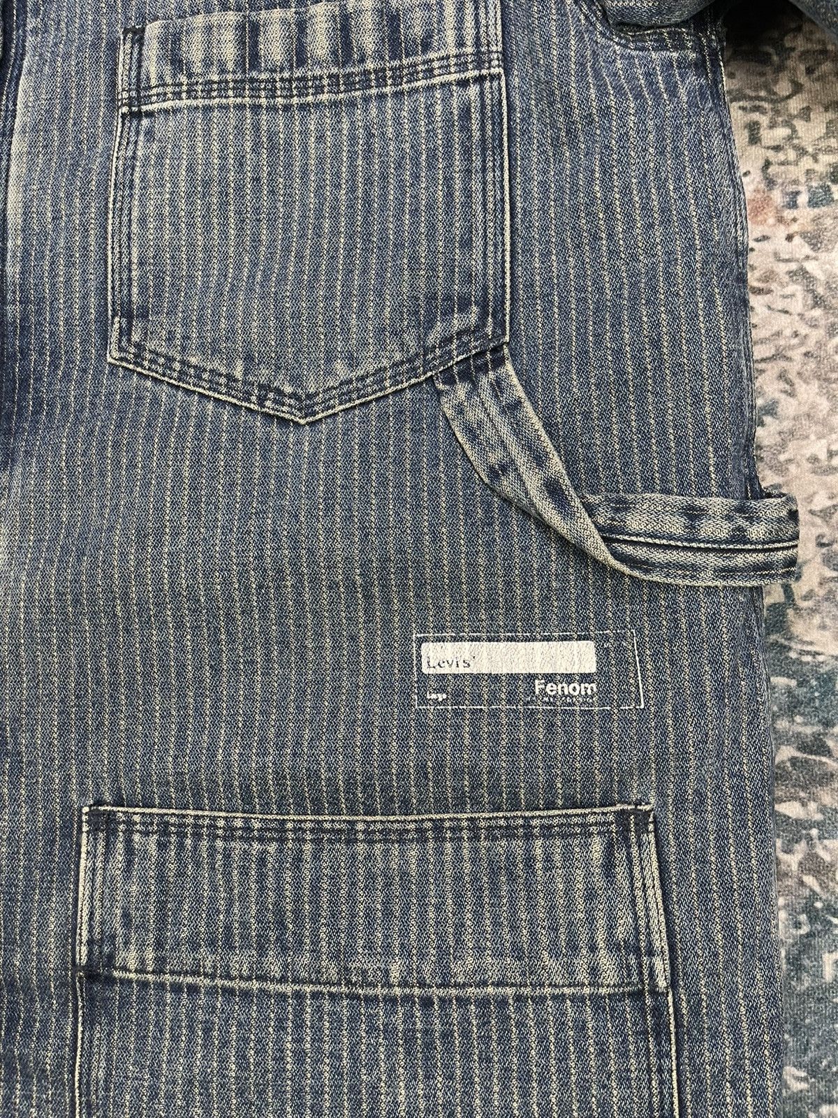 Fragment Design × Levi's Levi’s Fenom x Fragment Design Pinstriped Denim Jacket Size US M / EU 48-50 / 2 - 10 Thumbnail