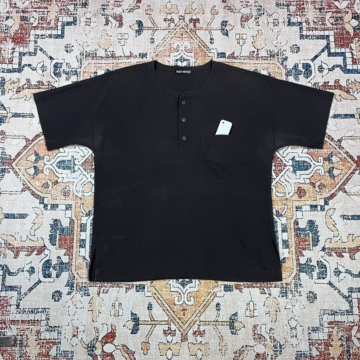 Issey Miyake Vtg Issey Miyake Pocket Tee Size US L / EU 52-54 / 3 - 1 Thumbnail