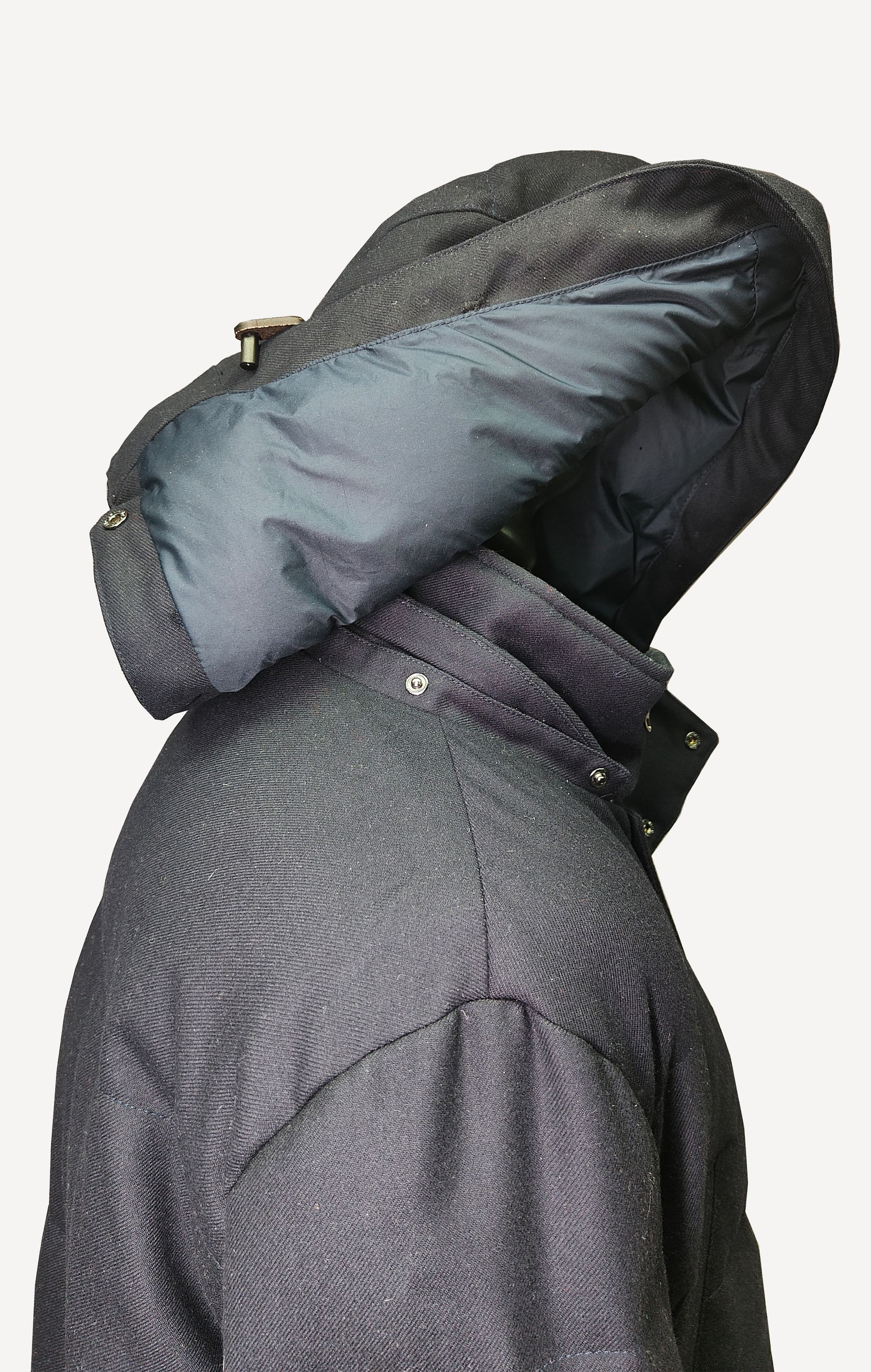 Tommy Hilfiger TOMMY HILFIGER _ ITALY _ NAVY _ TAILORED _ DOWN _WOOL PARKA Size US L / EU 52-54 / 3 - 4 Thumbnail