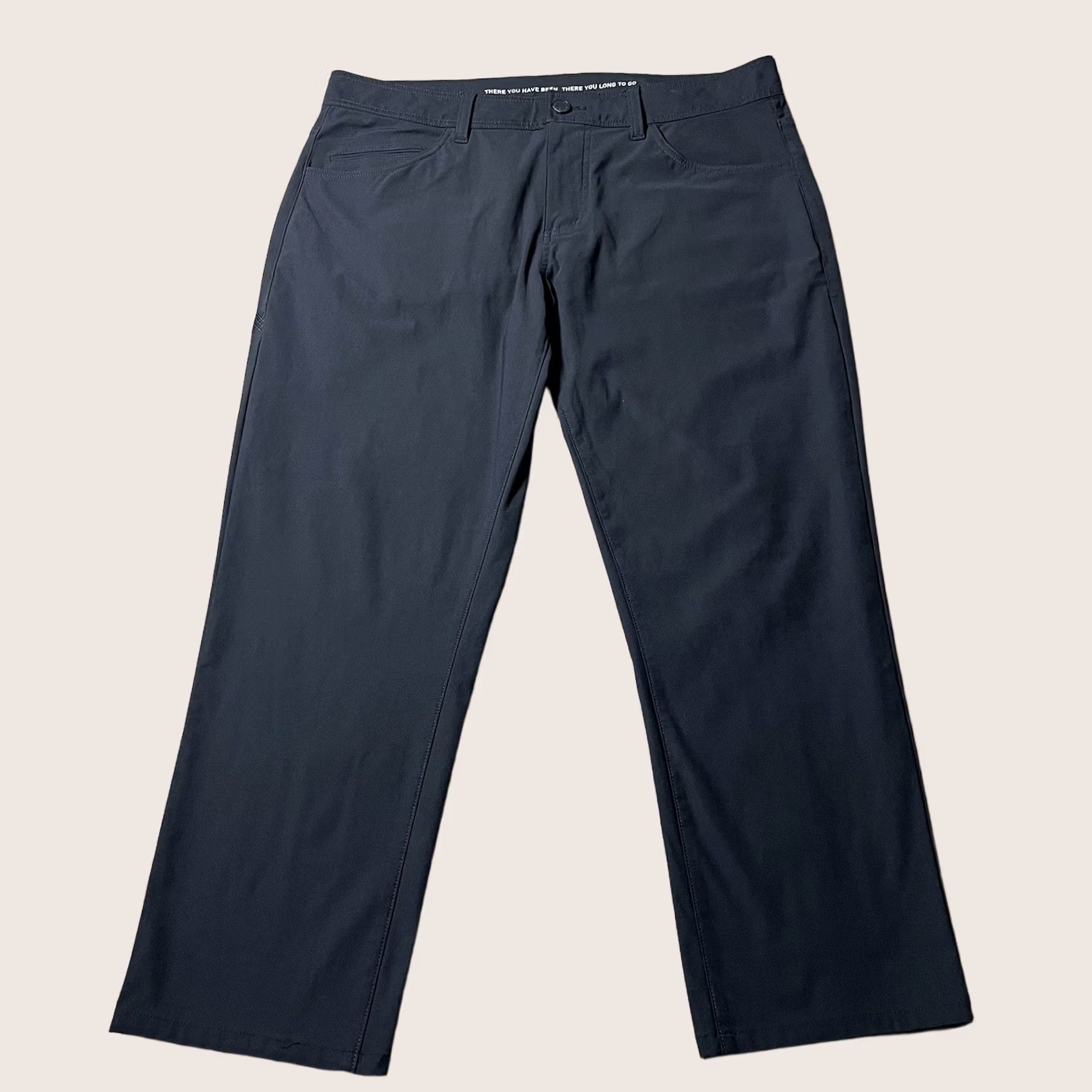Rhone Rhone Mens 34 Blue Slim Straight Performance Stretch Golf Chino Pants Size US 34 / EU 50 - 1 Thumbnail