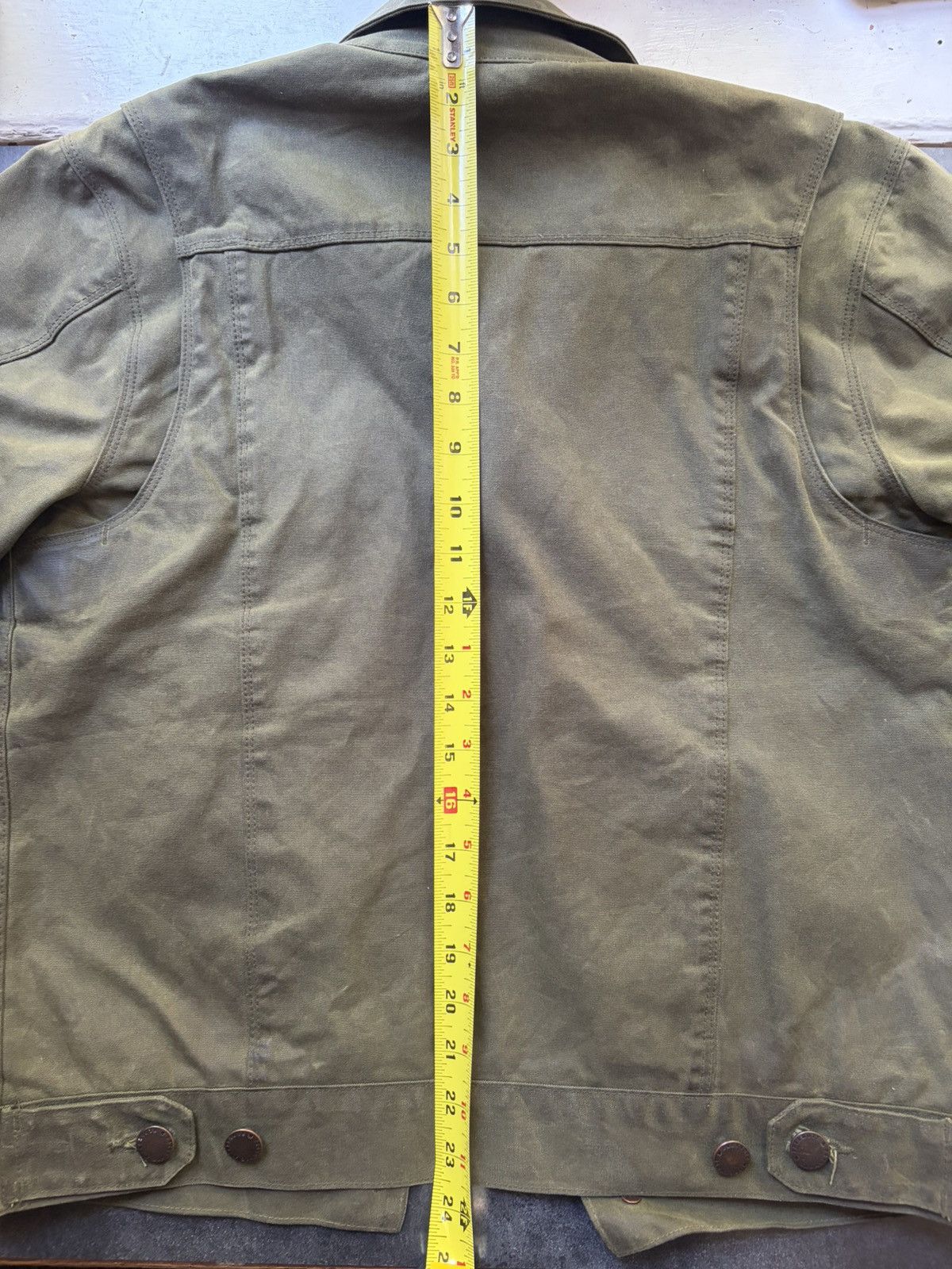 Freenote Cloth Freenote Cloth Riders Jacket – Waxed Canvas Olive Size US S / EU 44-46 / 1 - 10 Thumbnail