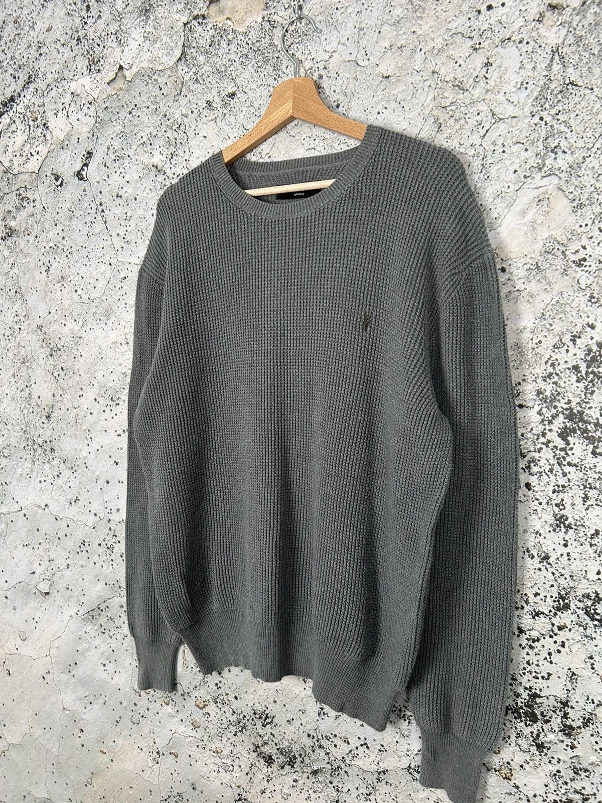 Allsaints Allsaints Grey Sweater Premium Designer Streetwear Hype Size US M / EU 48-50 / 2 - 2 Thumbnail