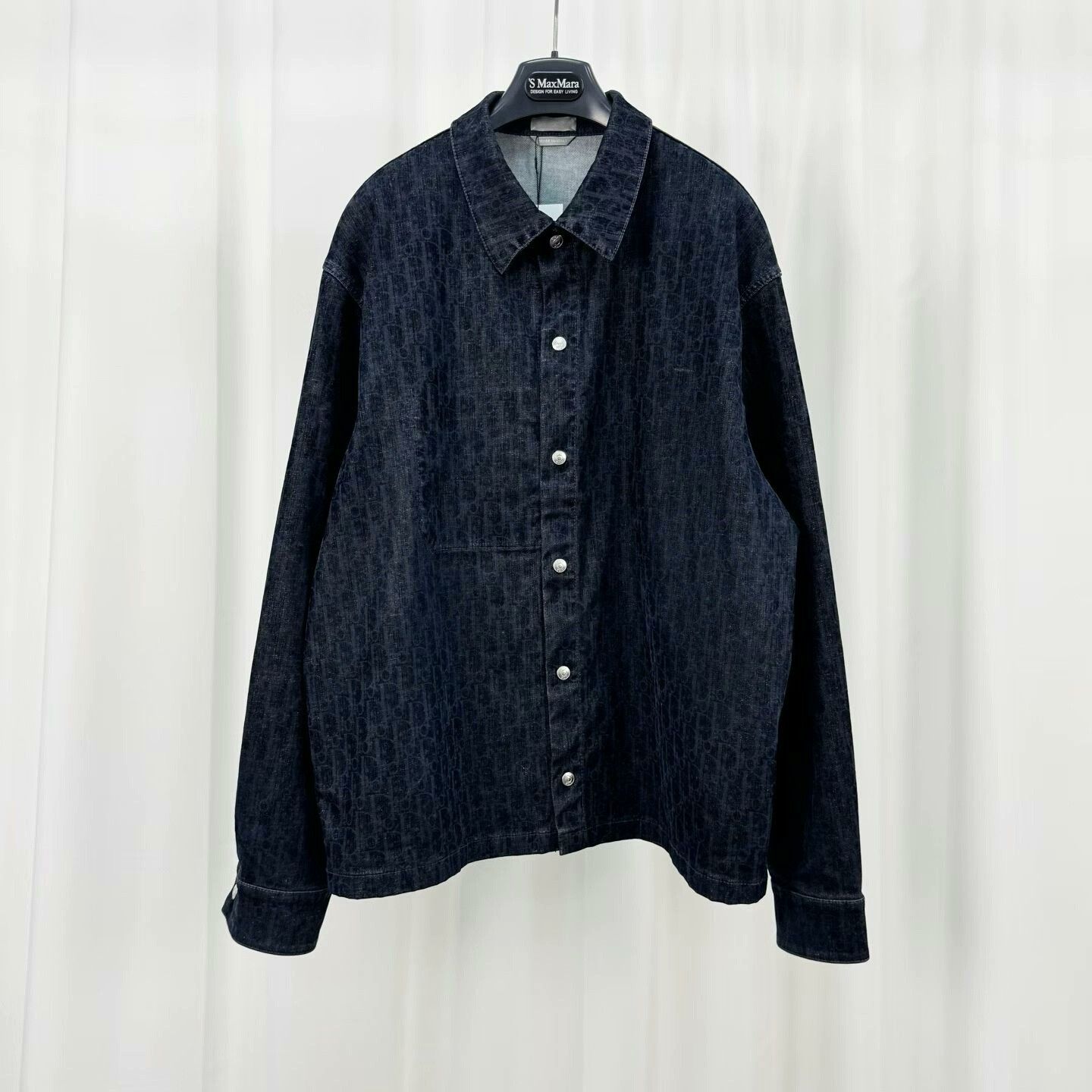 Dior dior denim shirt jacket with logo print Size US L / EU 52-54 / 3 - 1 Thumbnail