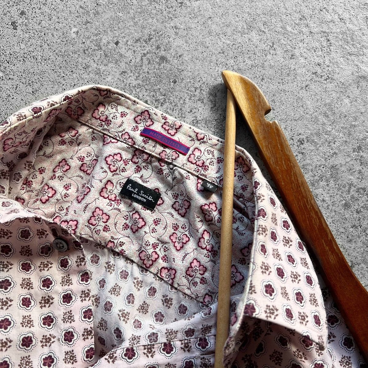 Designer × Paul Smith Paul Smith London Mens Button Up Long Sleeve Printed Shirt Size US M / EU 48-50 / 2 - 7 Thumbnail