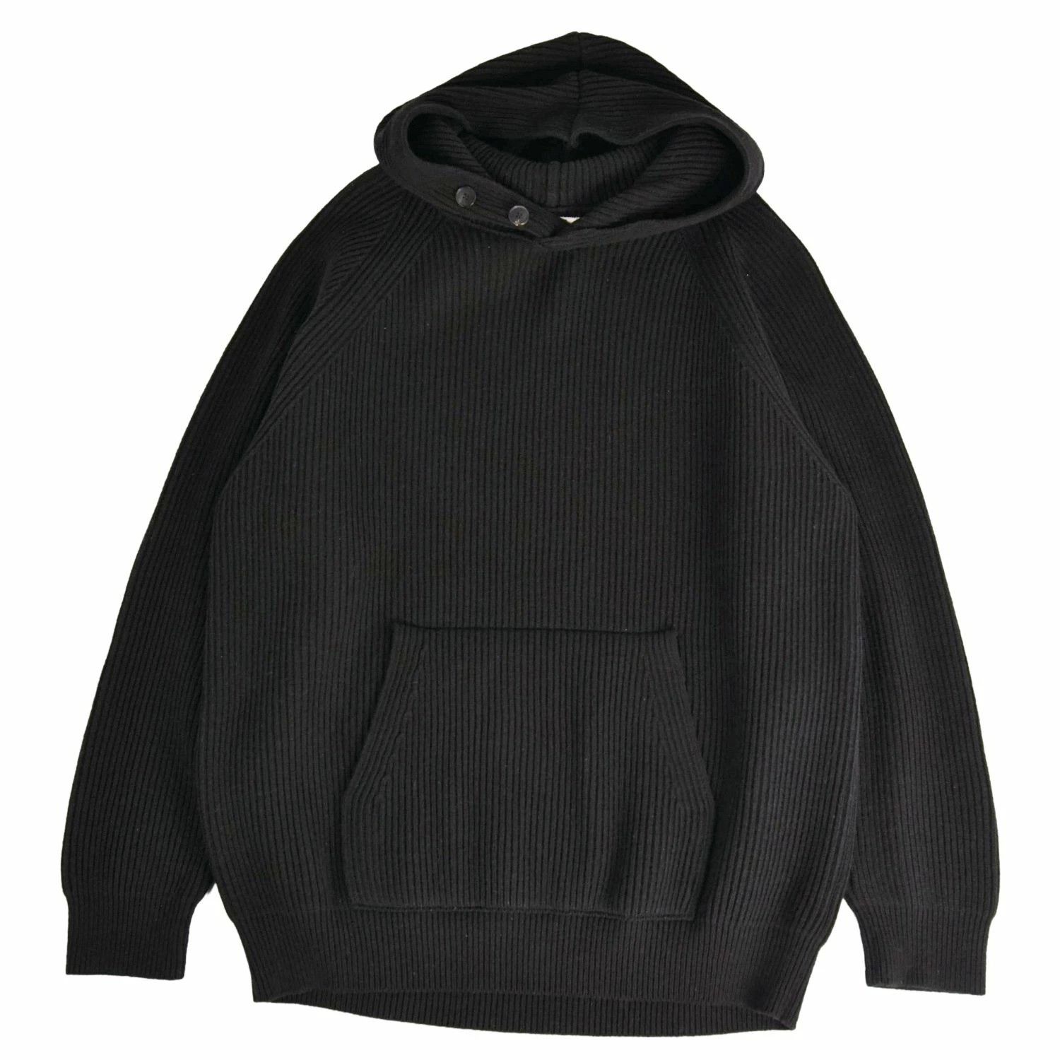 Auralee AURALEE SUPER FINE WOOL RIB KNIT BIG P/O PARKA hoodie Size US XXL / EU 58 / 5 - 1 Thumbnail