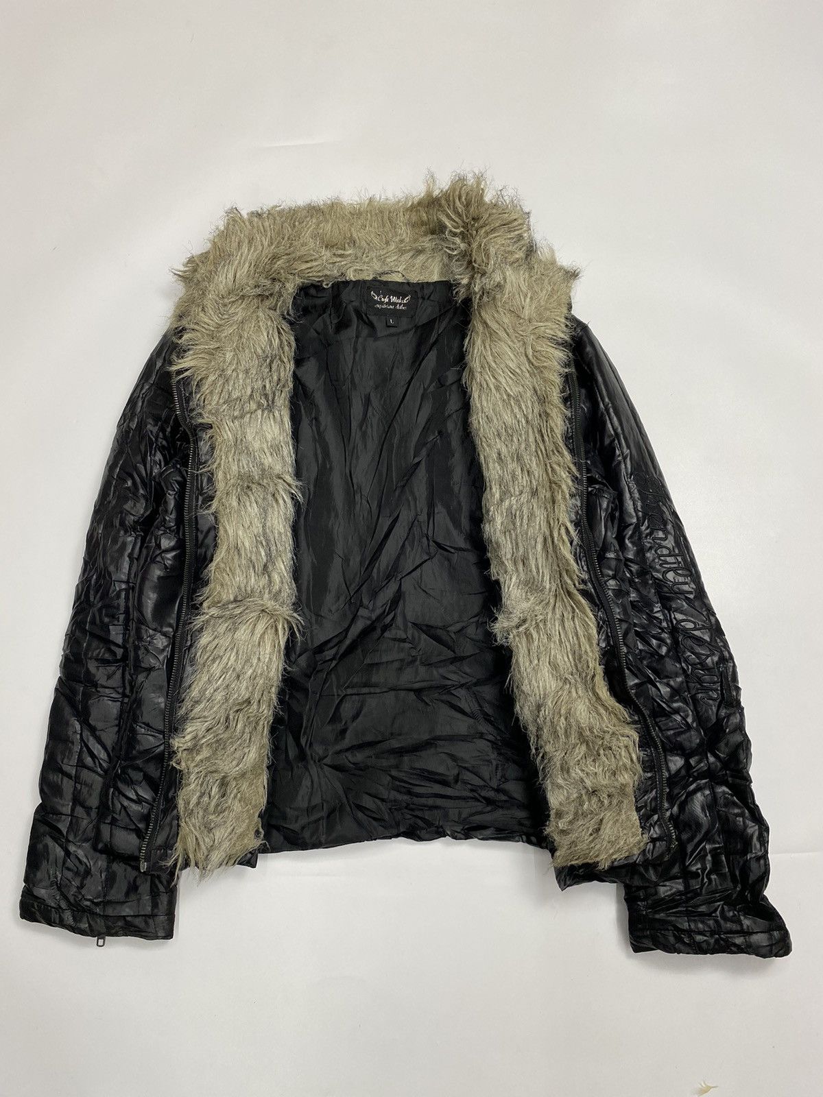 GOA Fur jacket puffer craft works tornadomart inspired Size US M / EU 48-50 / 2 - 2 Thumbnail