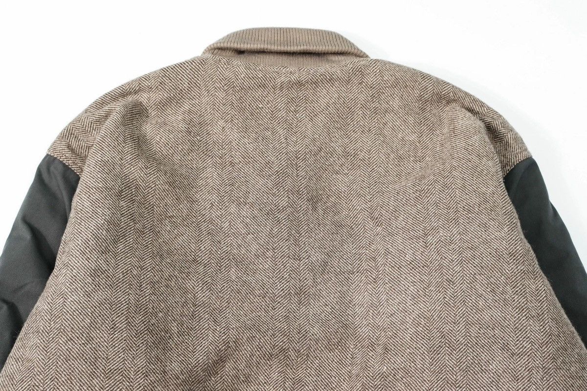 Nanamica × The North Face Purple Label Herringbone Tweed Varsity Jacket Beige Size US XL / EU 56 / 4 - 11 Thumbnail