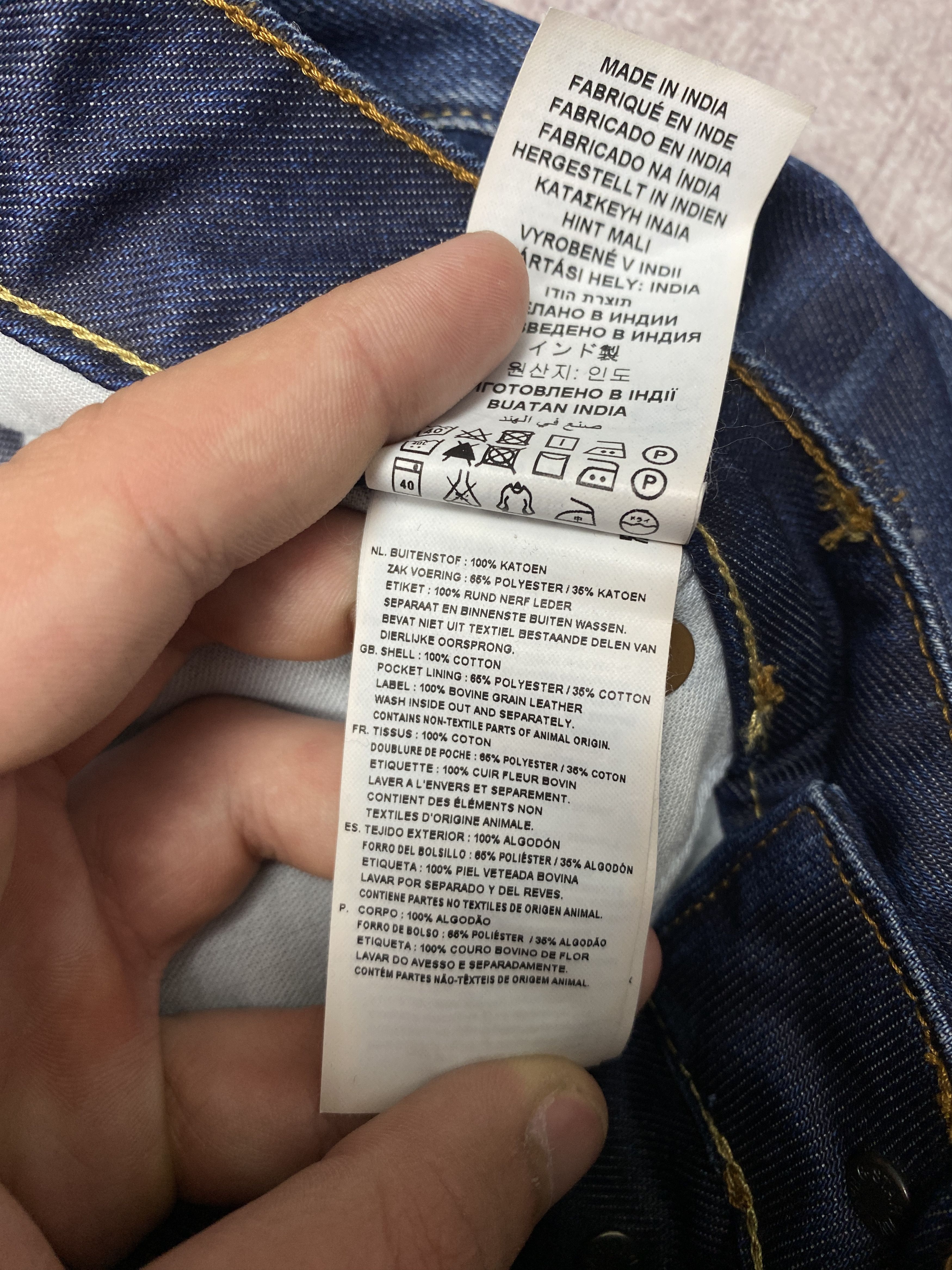 G-Star G Star Raw Mens Denim Pants Jeans Size US 36 / EU 52 - 7 Thumbnail