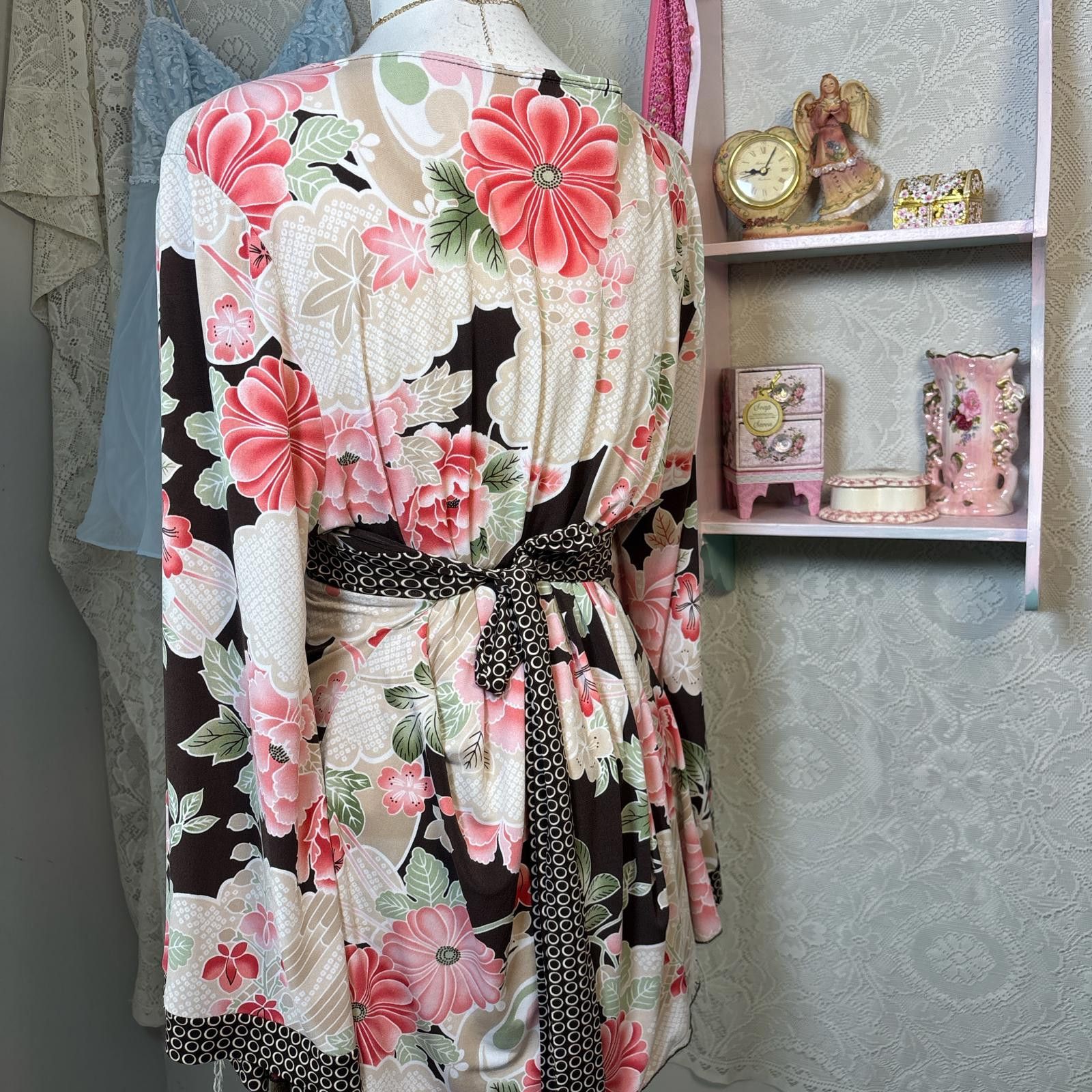 Other y2k fairy core floral flowy tie back top Size XL / US 12-14 / IT 48-50 - 3 Thumbnail