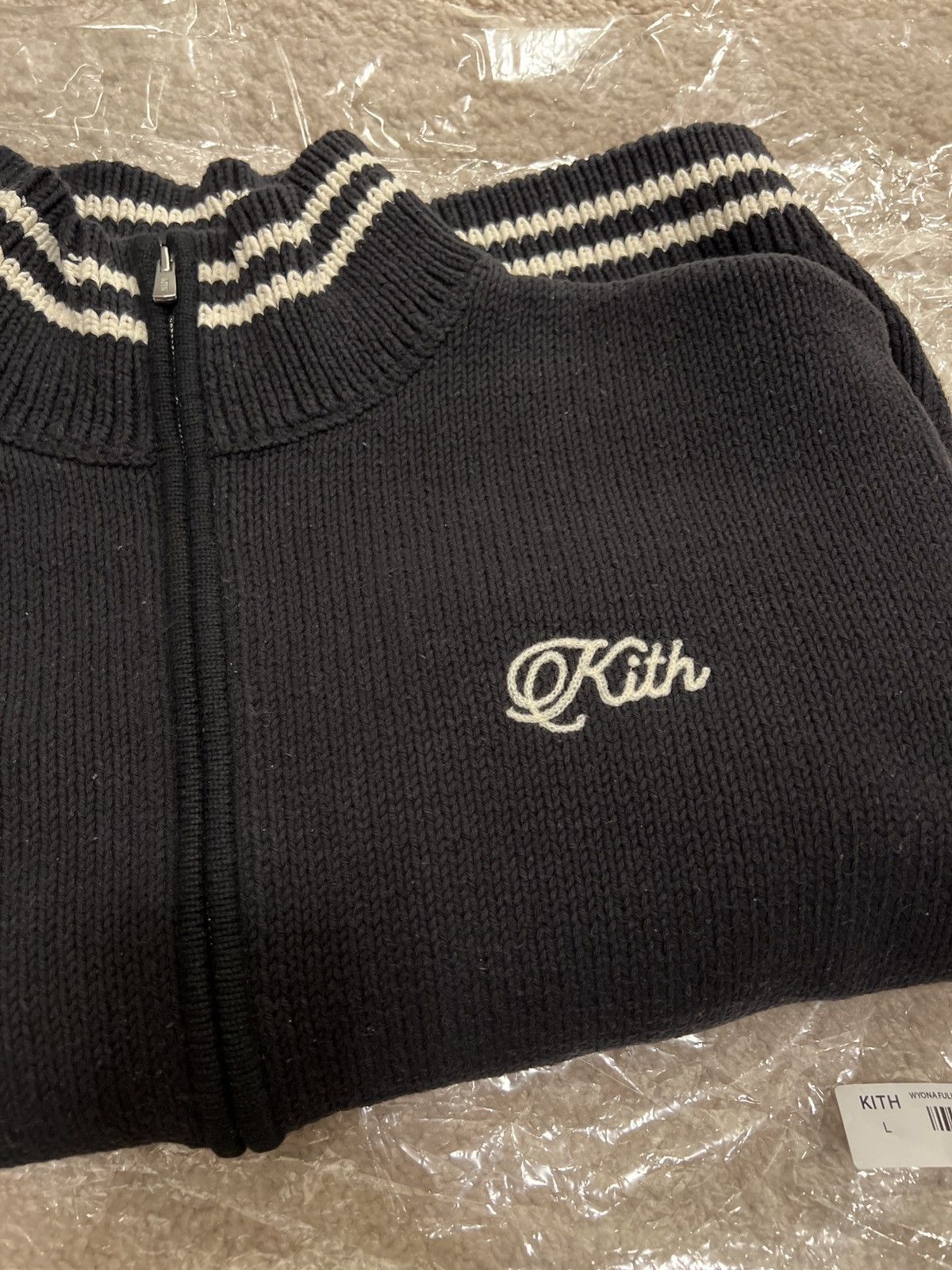 Kith Kith Wyona Full Zip Varsity Sweater Size Large Size US L / EU 52-54 / 3 - 3 Thumbnail