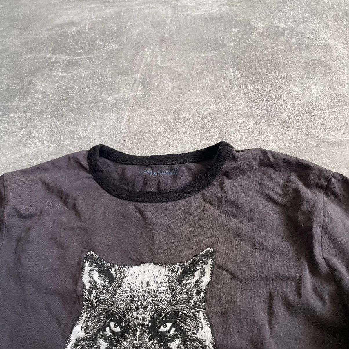 Zadig & Voltaire ZADIQ VOLTAIRE Y2K Skull Long Sleeve Tee shirt die distress Size US S / EU 44-46 / 1 - 4 Thumbnail