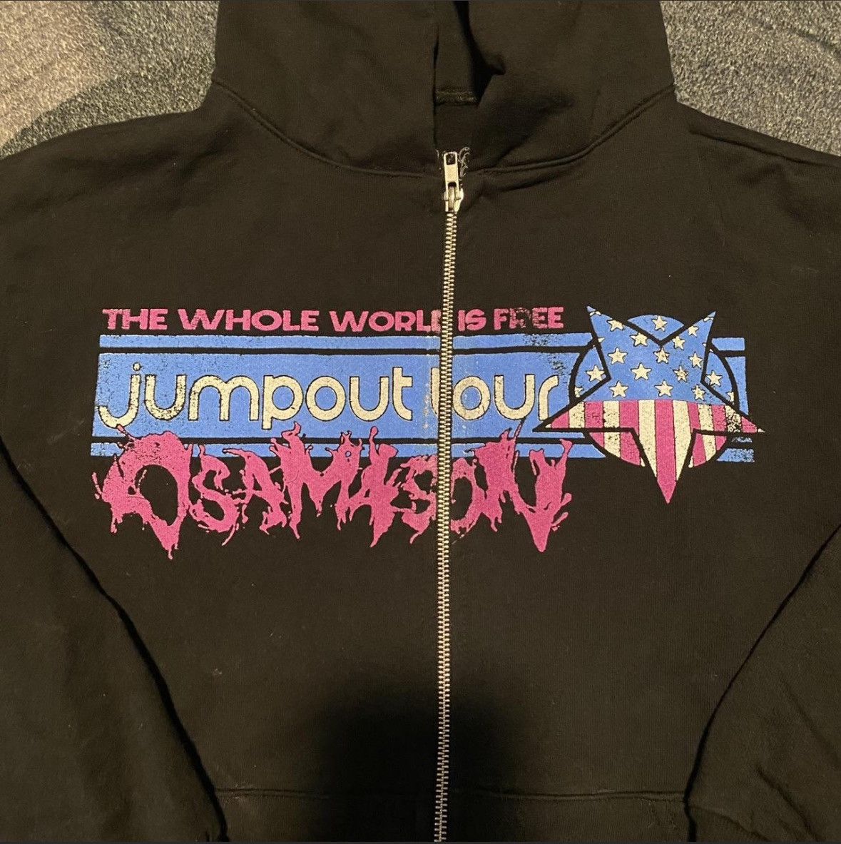 Osamason Osamason jumpout tour zip up hoodie Size US S / EU 44-46 / 1 - 4 Thumbnail