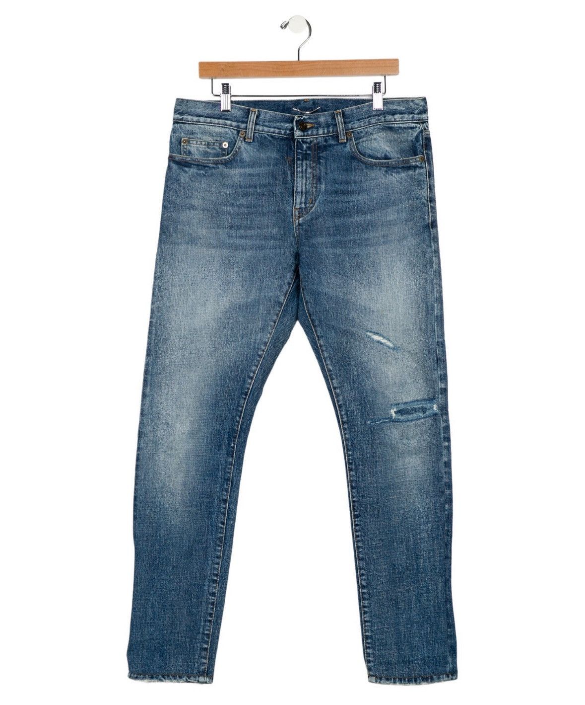 Yves Saint Laurent Yves Saint Laurent Skinny Jeans Size US 33 - 1 Thumbnail