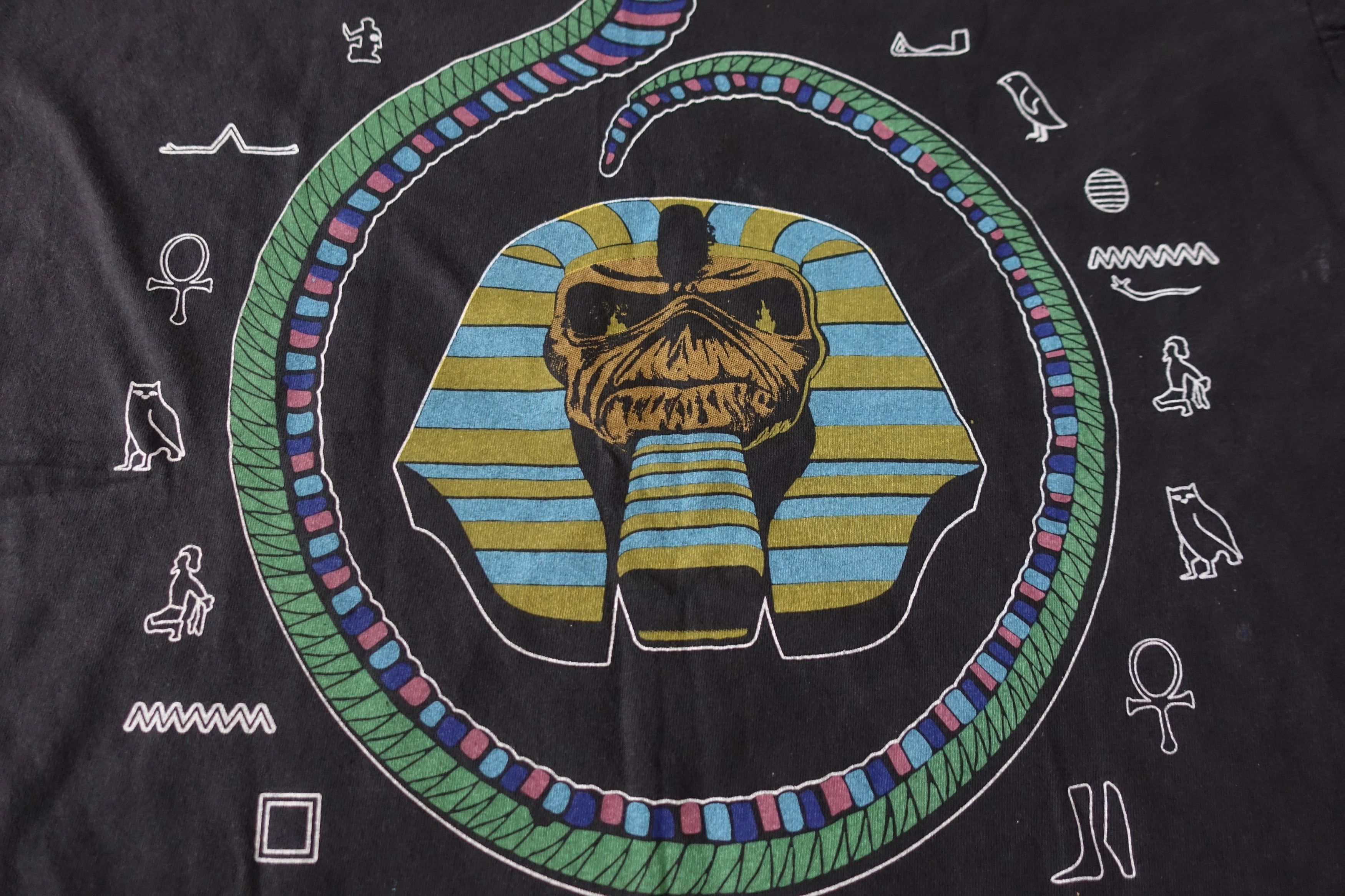 Band Tees Iron Maiden "World Slavery Tour '84-'85" Brockum Size US XL / EU 56 / 4 - 7 Thumbnail