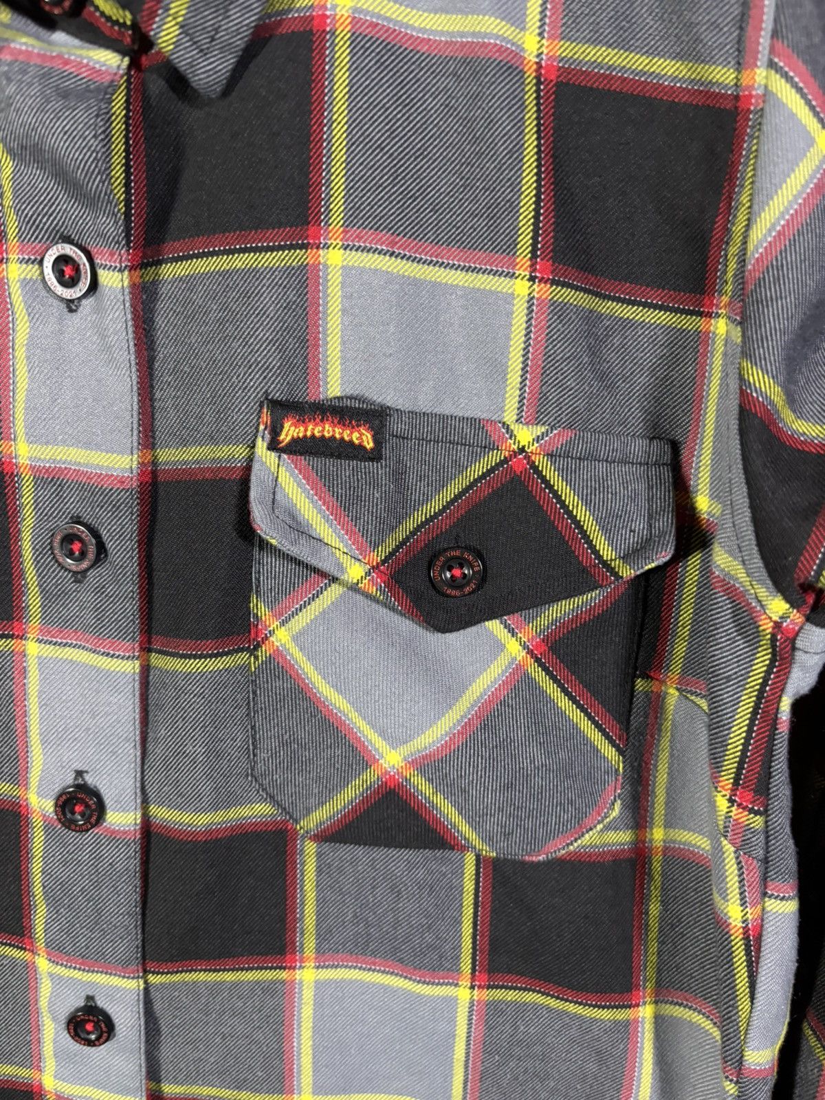 Dixxon Dixxon Flannel x Hatebreed Under The Knife Flannel Women’s S Size S / US 4 / IT 40 - 2 Thumbnail