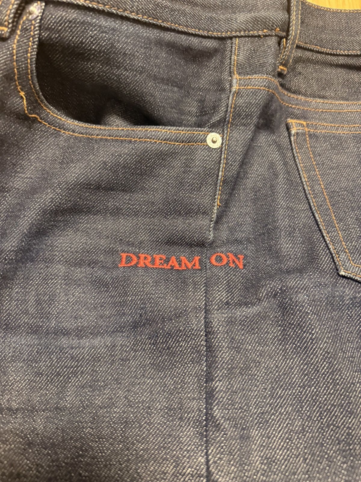 A.P.C. × Kid Cudi APC Kid Cudi “Dream On” Petit Standard Jeans Indigo Size 32 Size US 32 / EU 48 - 6 Thumbnail
