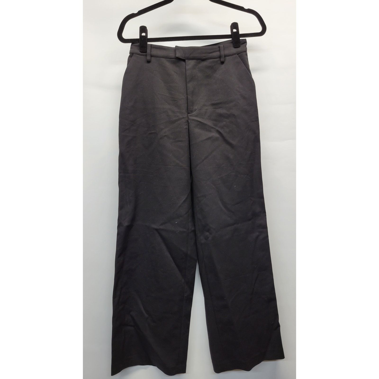 Good American Good American Black Slack Dress Pants Size 26" / US 2 / IT 38 - 4 Thumbnail