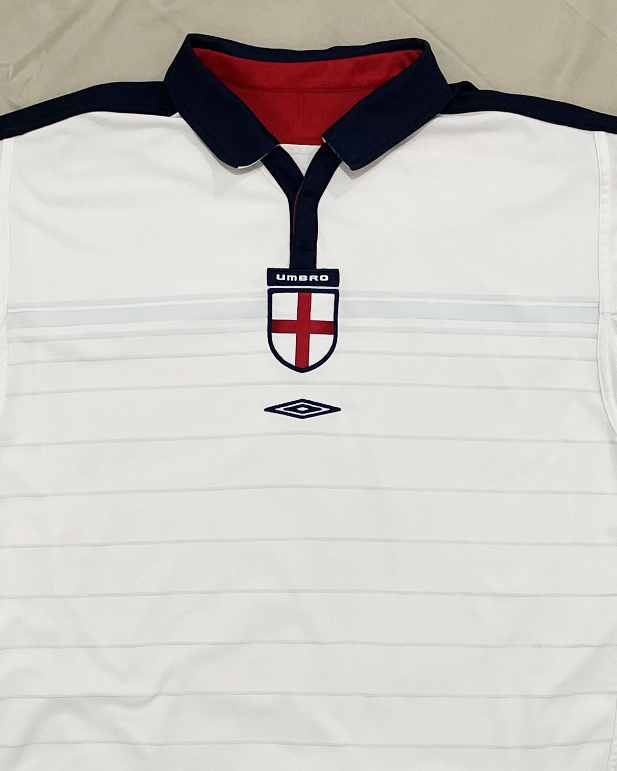 Umbro England Home Kit 2003 2004 2005 Size US L / EU 52-54 / 3 - 5 Thumbnail