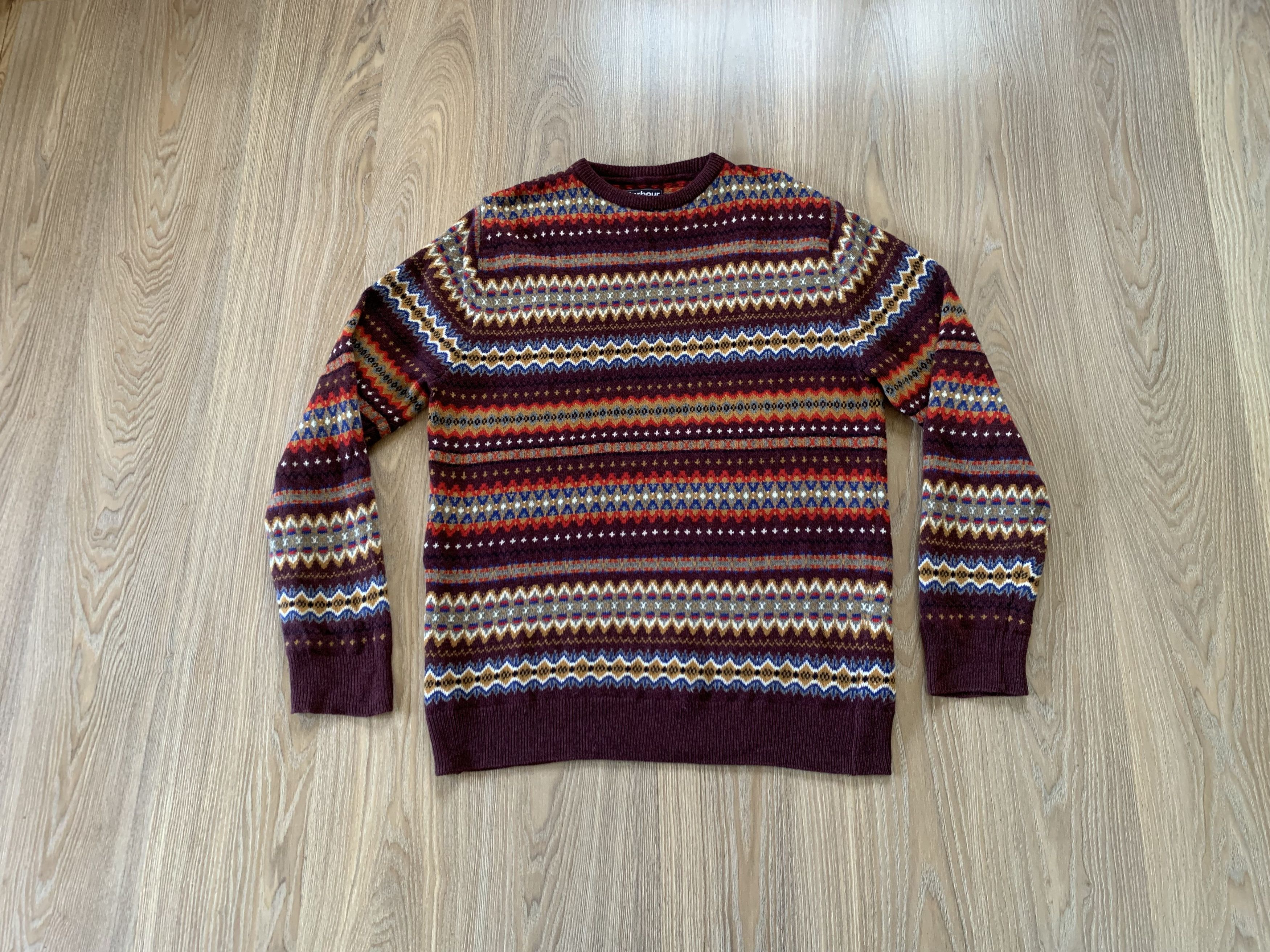 Barbour Barbour Knit Wool Multicolor Sweater Size US XXL / EU 58 / 5 - 10 Thumbnail