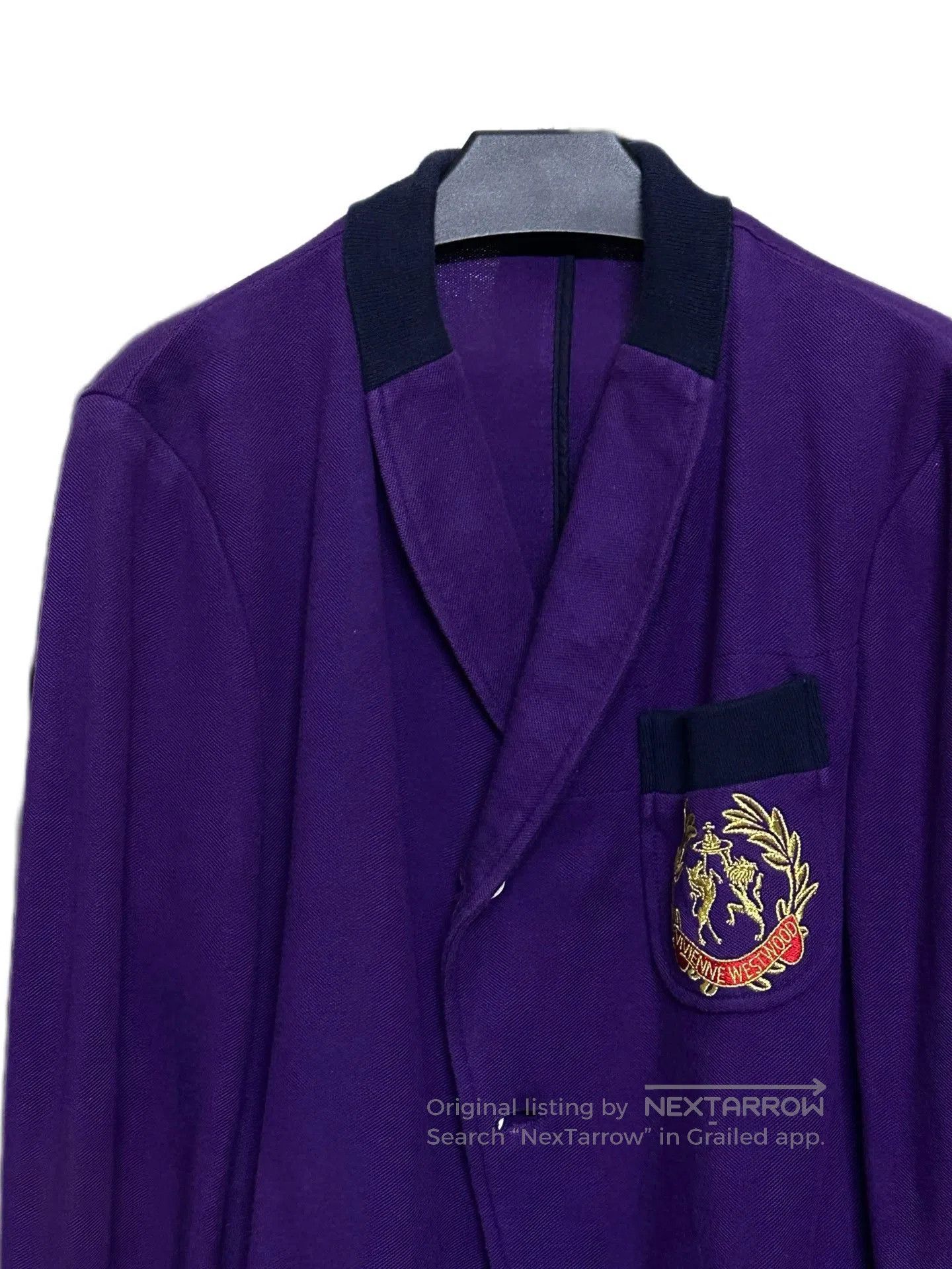Vivienne Westwood Vivienne Westwood 1990's Badge College Jacket. Size US S / EU 44-46 / 1 - 3 Thumbnail