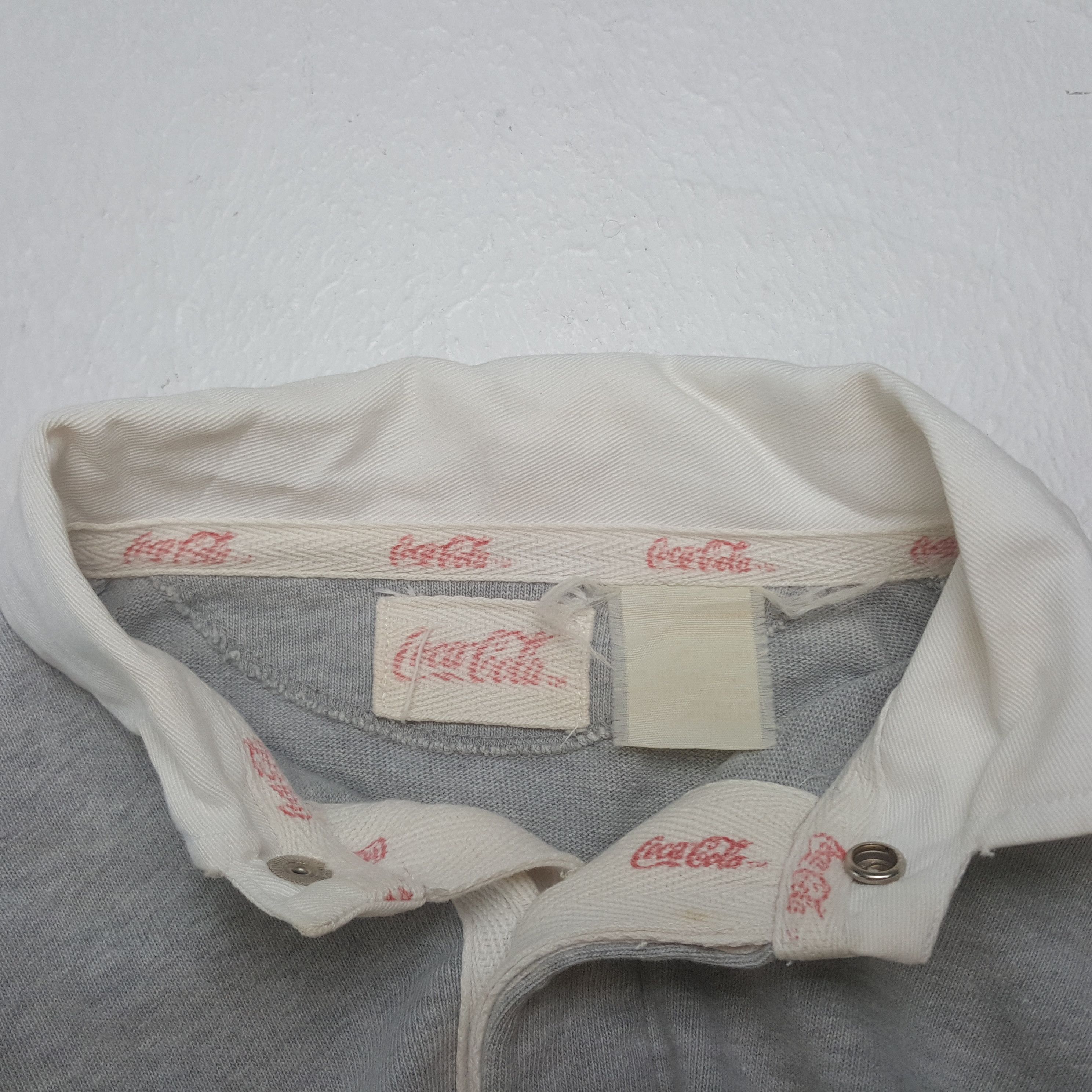 Coca Cola Vintage Coca Cola Trade Mark Rugby Polos Shirt Size US L / EU 52-54 / 3 - 5 Thumbnail