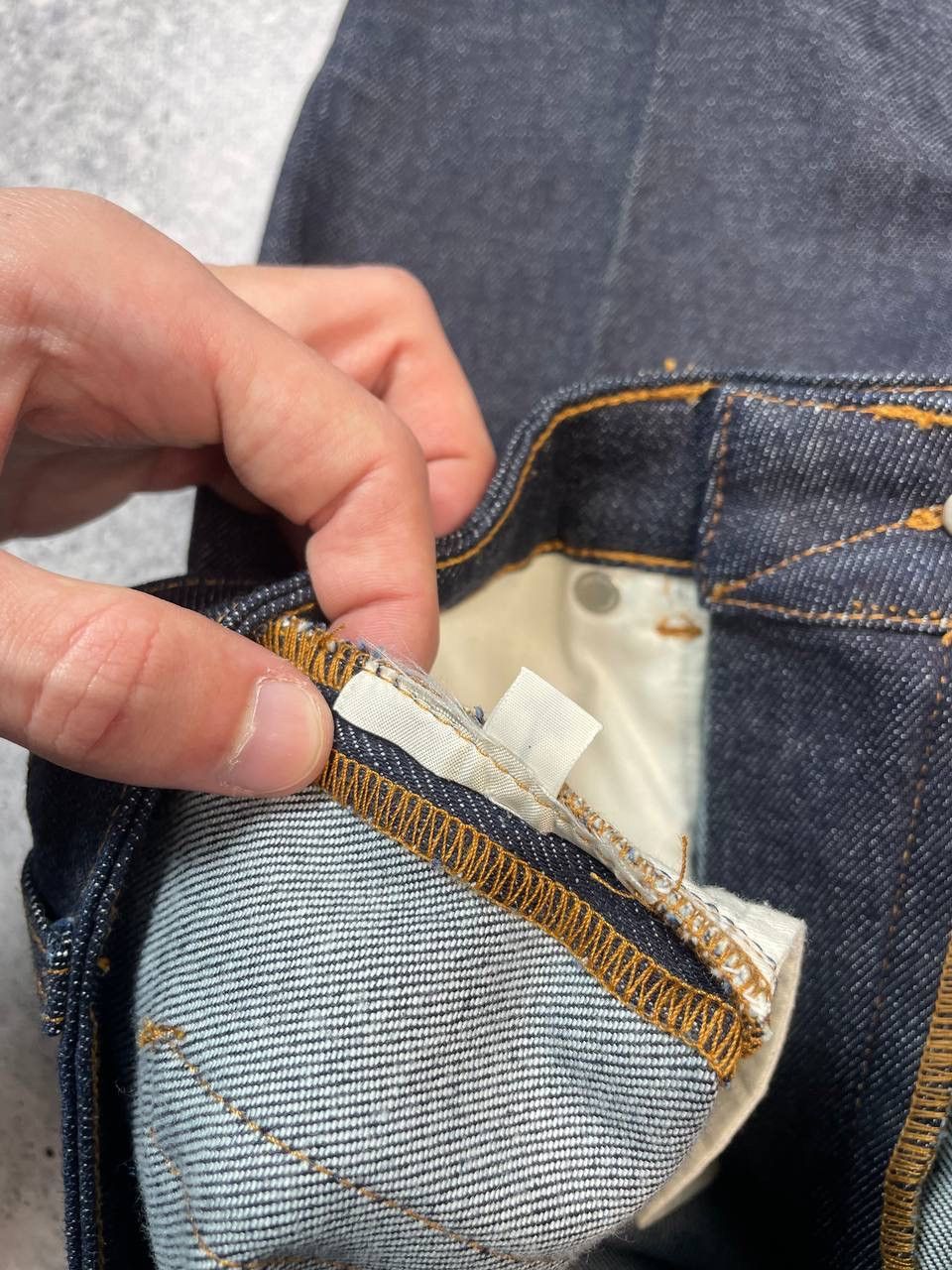 Acne Studios Vintage Acne Studios Raw Denim Indigo Dark Jeans Y2K Size 27" / US 4 / IT 40 - 9 Thumbnail