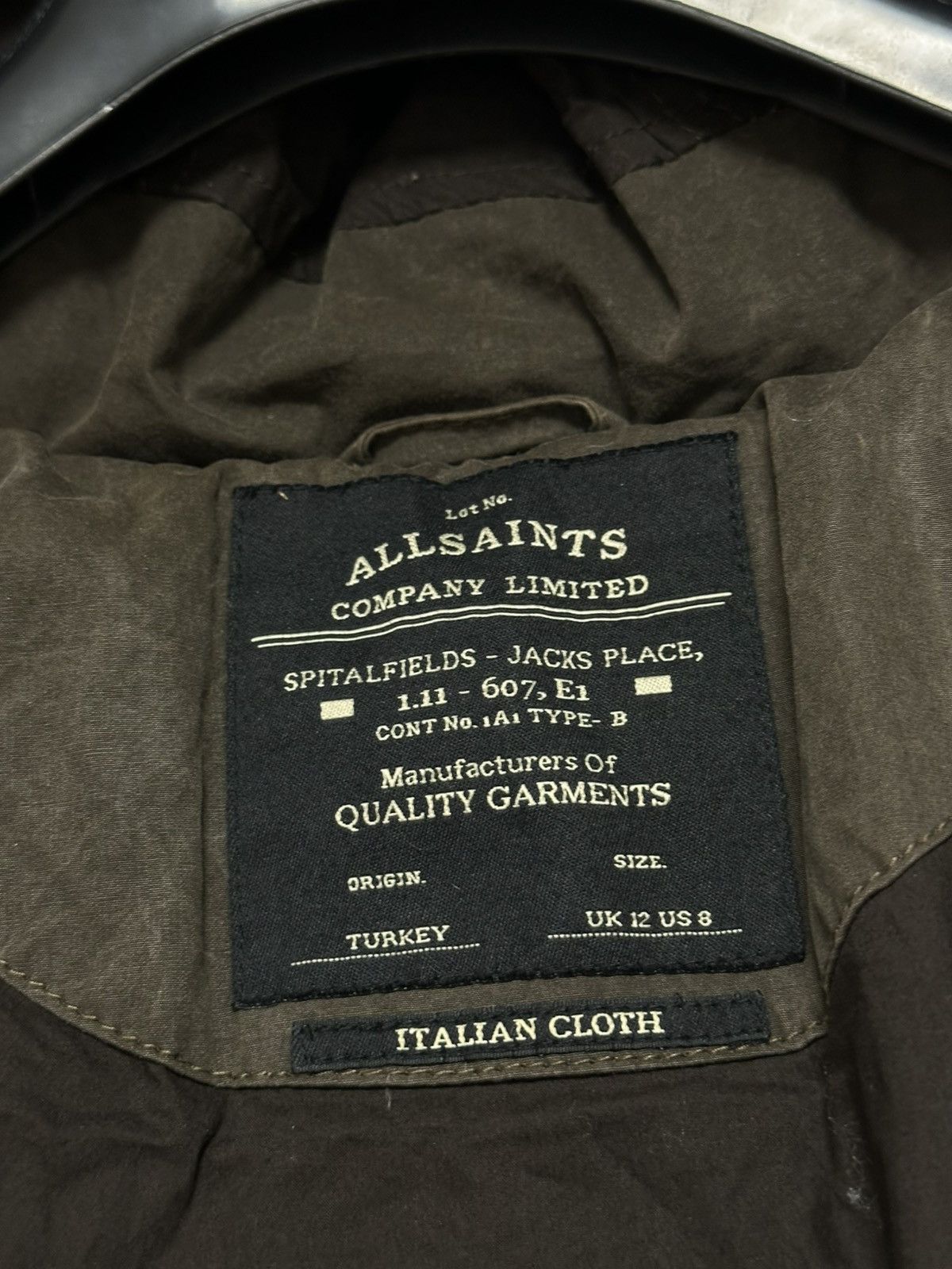 Allsaints × Hysteric Glamour AllSaints Puffer Jacket M Size Avant Garde Vintage Size M / US 6-8 / IT 42-44 - 8 Thumbnail