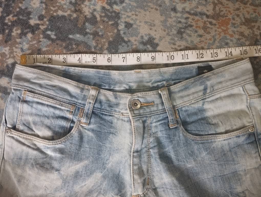 semanticdesign Japanese Semantic Design Acid Wash Lighting Wash Jeans Size US 30 / EU 46 - 15 Thumbnail