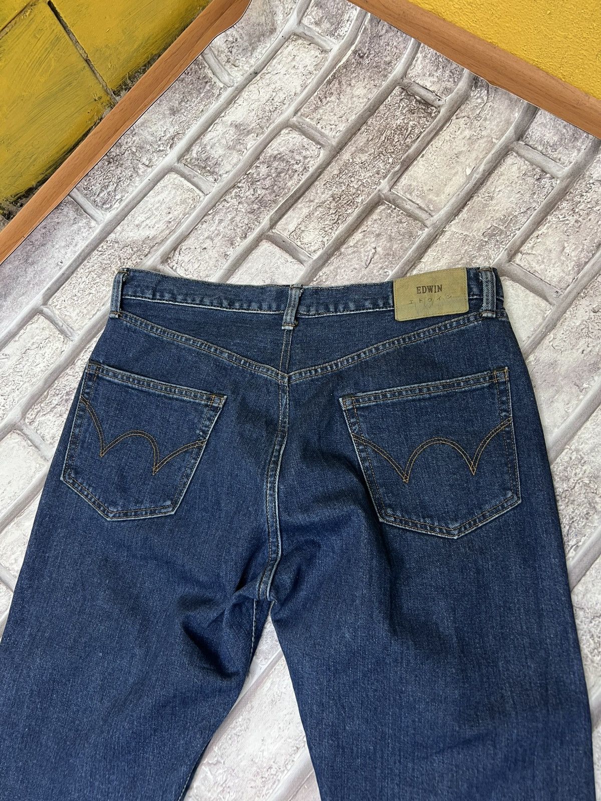 Edwin × Japanese Brand × Vintage Edwin Jeans Denim Size US 34 / EU 50 - 4 Thumbnail