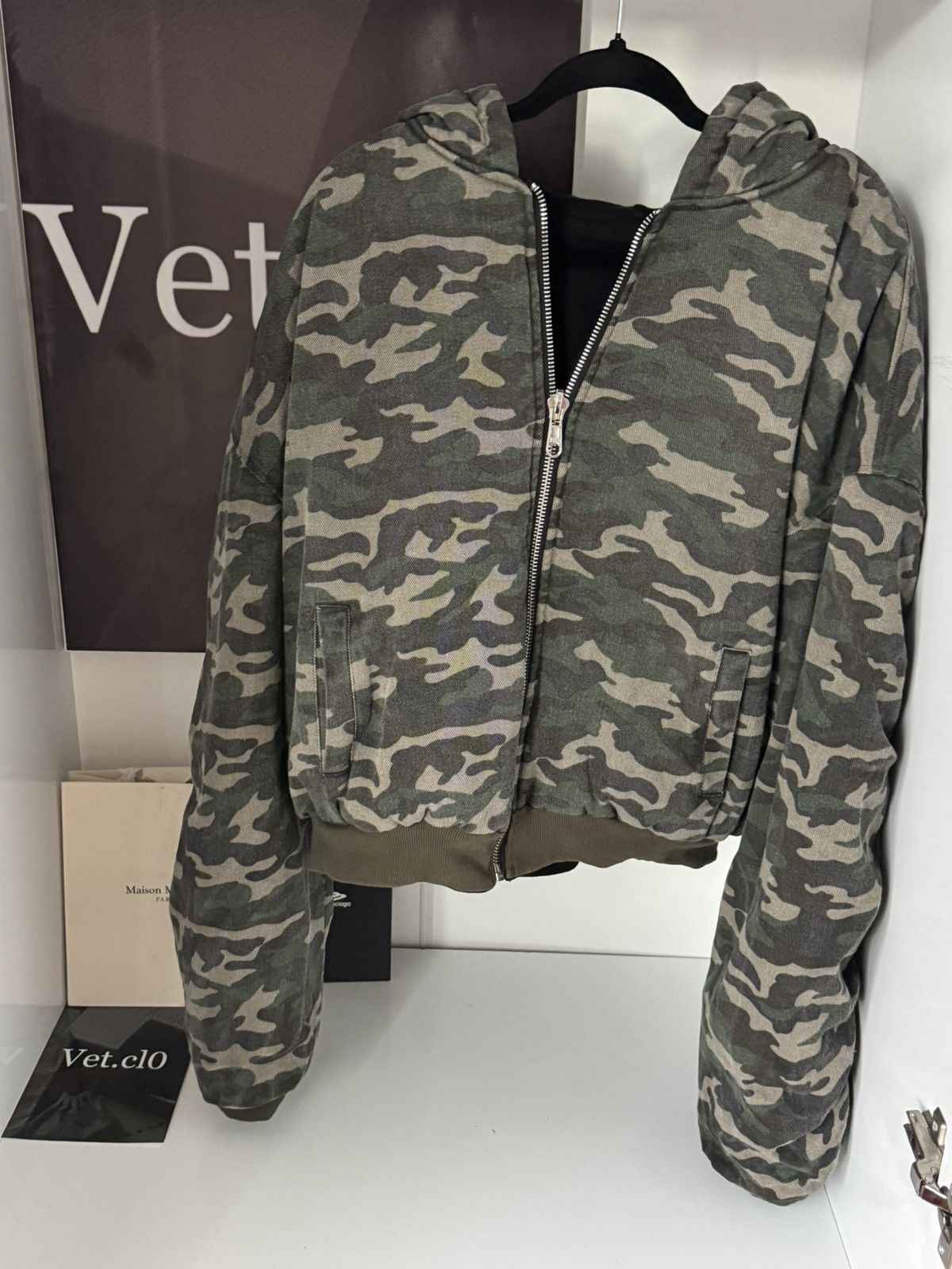 Other ✅Sosiety de nobodies reverse bomber camo black Size US L / EU 52-54 / 3 - 3 Thumbnail