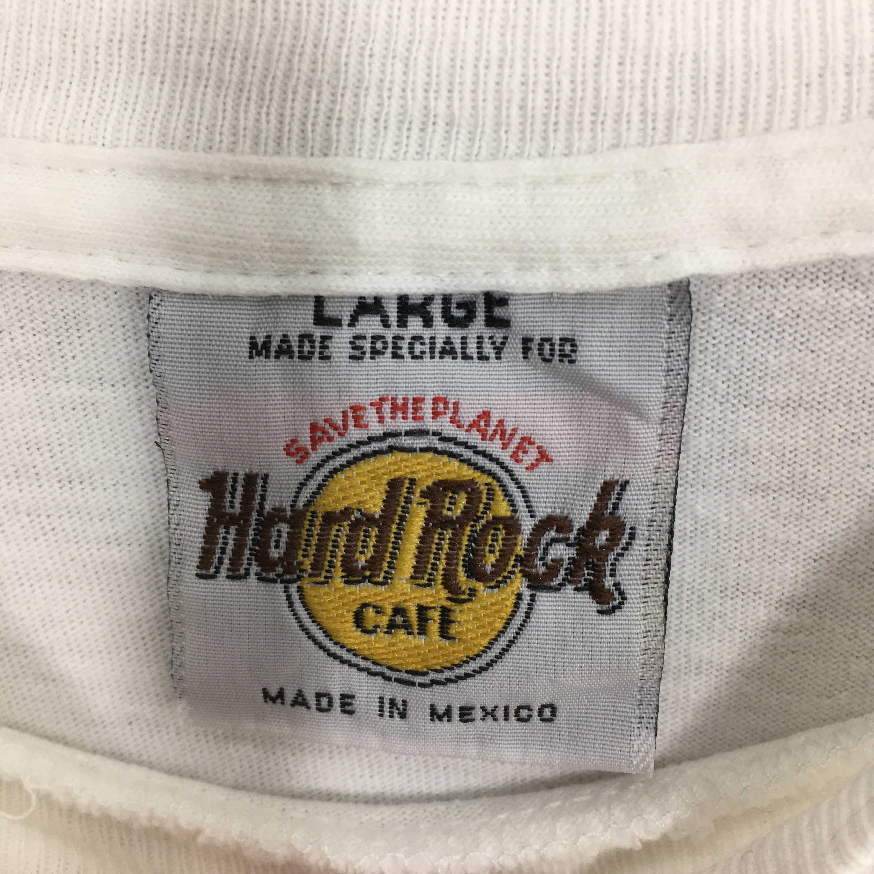 Hard Rock Cafe × Vintage Vintage 90s Hard Rock Cafe Cancun Mexico Tshirt Large Size US L / EU 52-54 / 3 - 5 Thumbnail