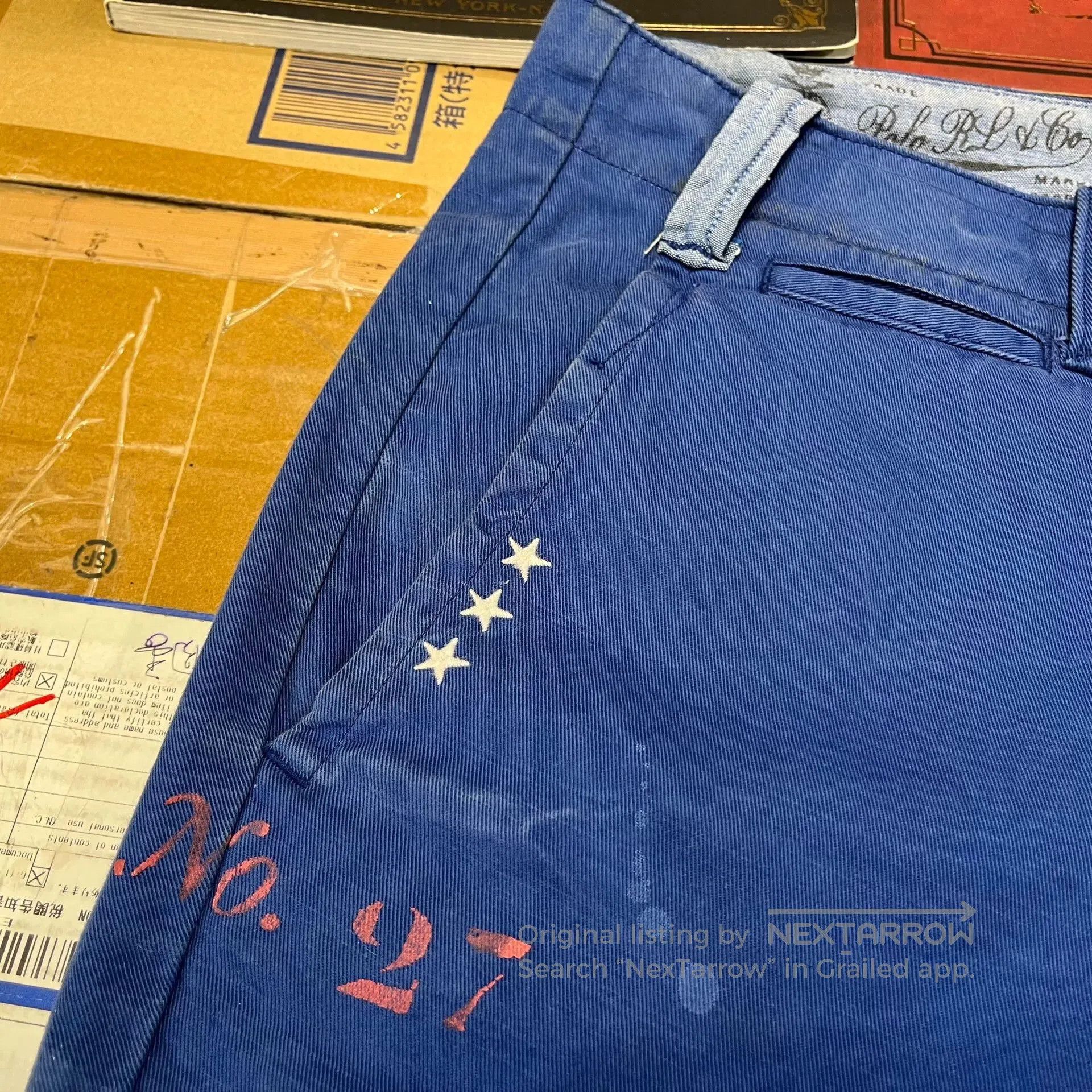 RRL Ralph Lauren Ralph Lauren Embroidered Casual Shorts. Size US 32 / EU 48 - 8 Thumbnail