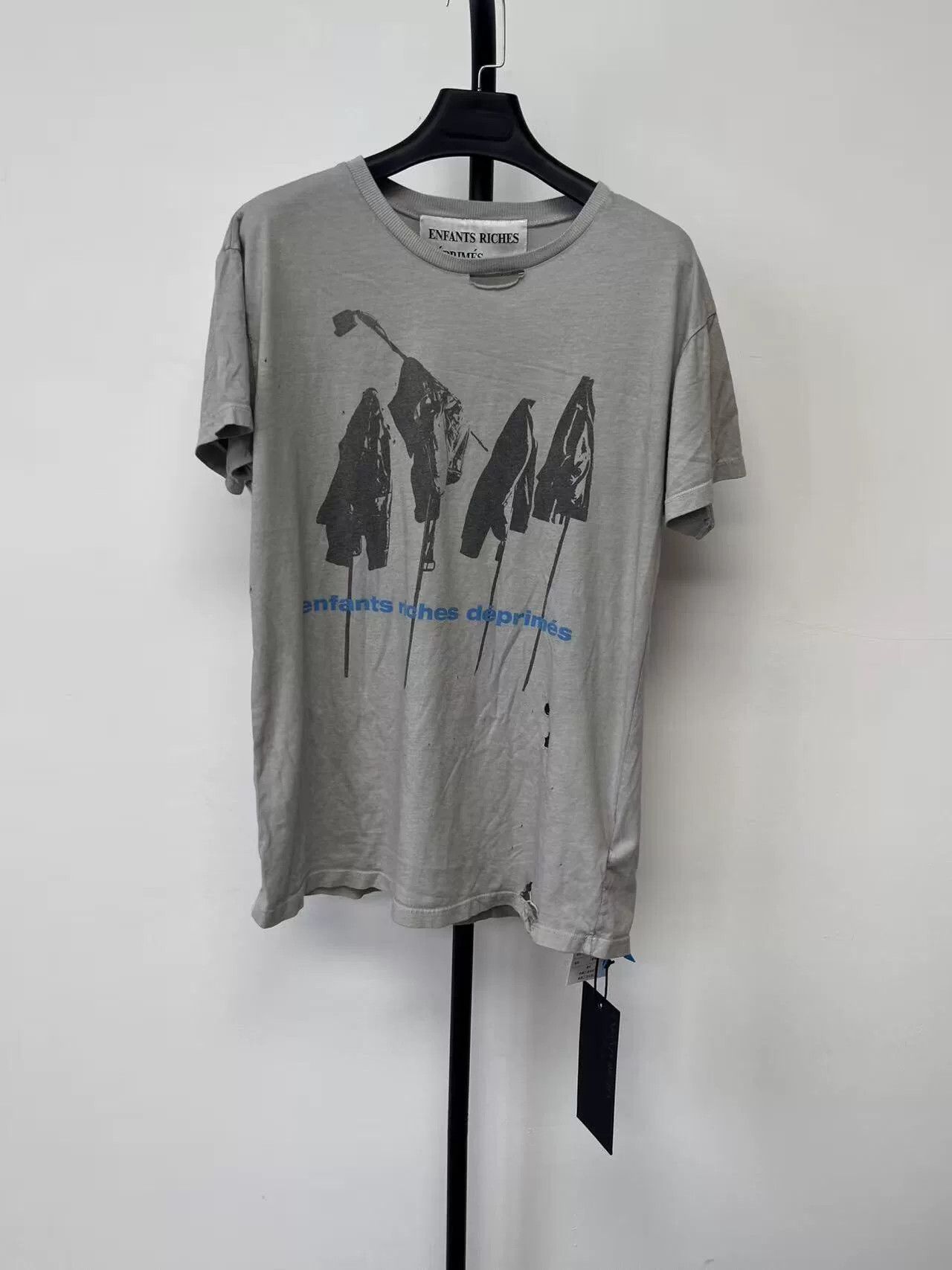 Enfants Riches Deprimes Enfants Riches Deprimes Gray Short Sleeve T-Shirt Size US M / EU 48-50 / 2 - 1 Thumbnail