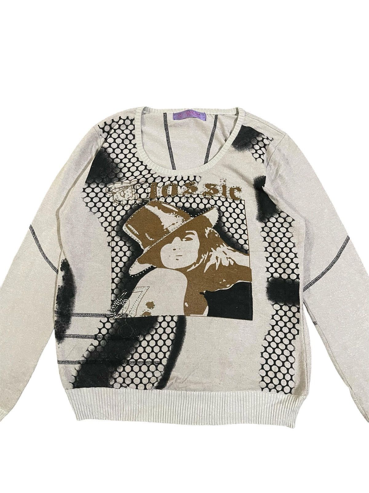 Japanese Brand 2000s Hysteric Glamour Style Japanese Brand Knitwear Size M / US 6-8 / IT 42-44 - 3 Thumbnail