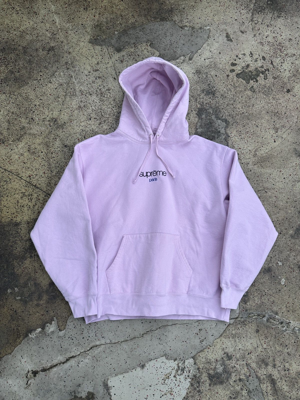 Supreme Supreme Classic Logo Paris Shop Hooded Size US L / EU 52-54 / 3 - 1 Thumbnail