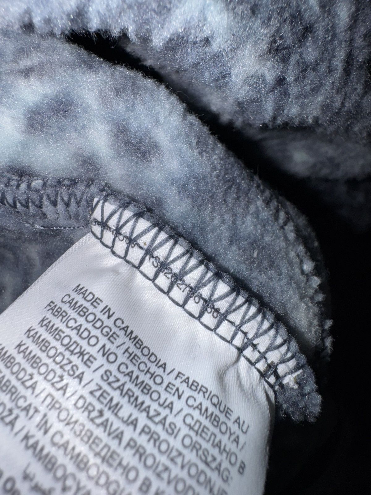 Nike ACG × Supreme Nike ACG Supreme Fleece Pullover Snakeskin Pattern Size US S / EU 44-46 / 1 - 11 Thumbnail