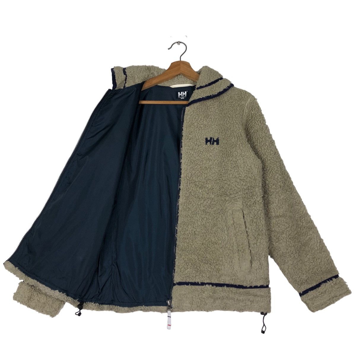 Japanese Brand 🔥Vintage Helly Hansen Fleece Jacket Zipper Size US L / EU 52-54 / 3 - 9 Thumbnail