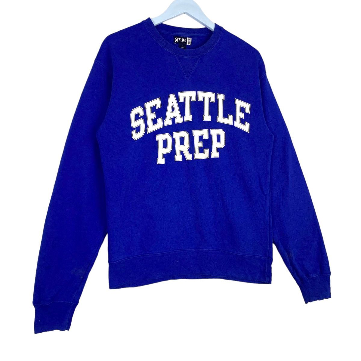 Vintage Vintage Seattle Preparatory School Printed Crewneck Size US S / EU 44-46 / 1 - 3 Thumbnail